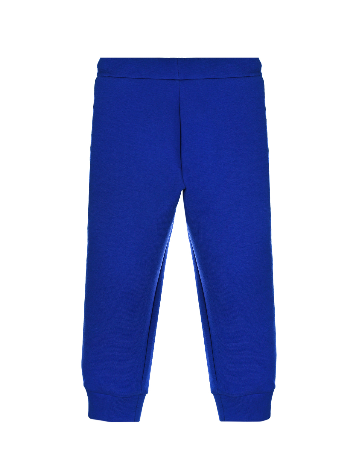 Ярко-синие спортивные брюки с лампасами Emporio Armani детское, размер 104, цвет синий - фото 2