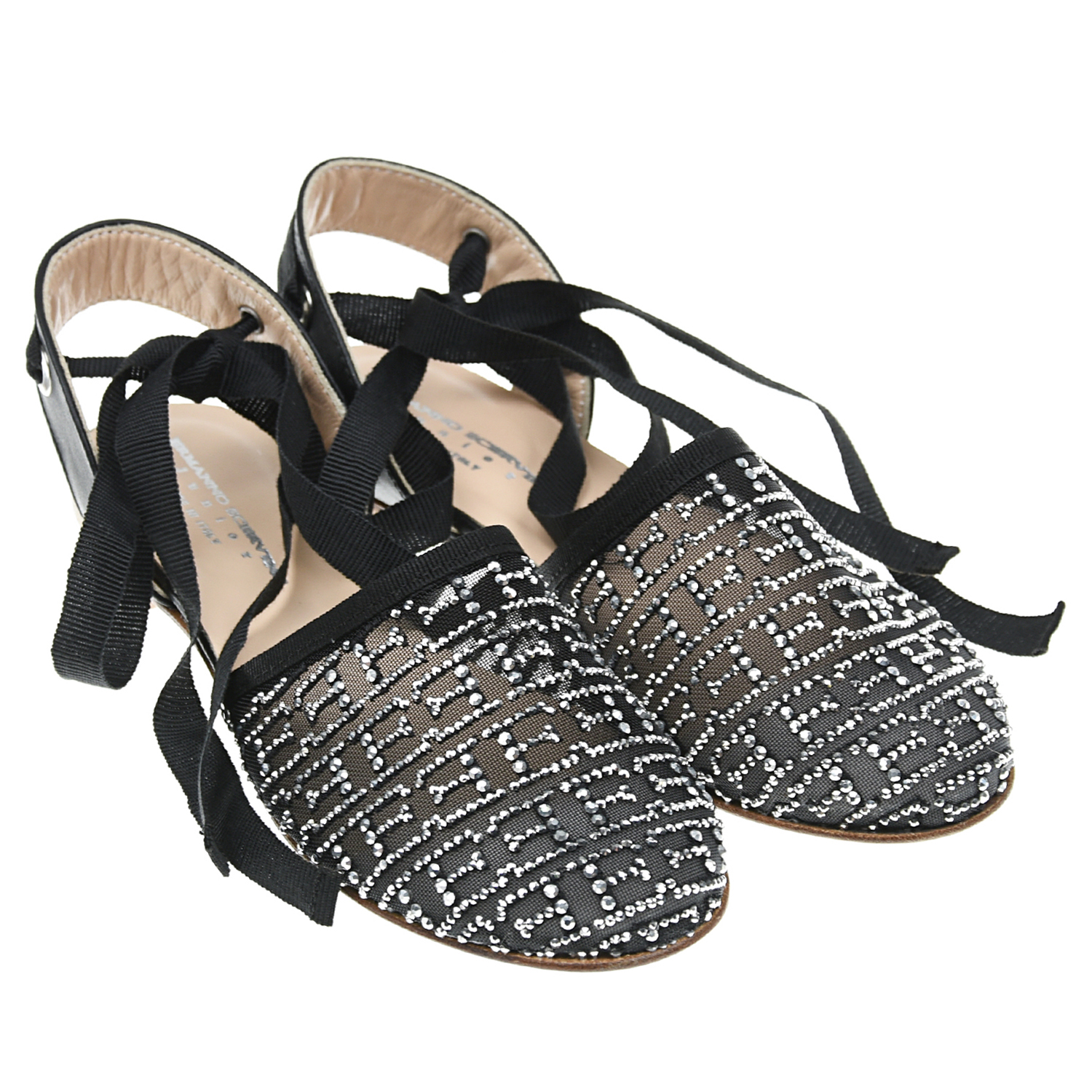 

Босоножки с лентой на щиколотке Ermanno Scervino детские, Черный, Босоножки с лентой на щиколотке Ermanno Scervino детские