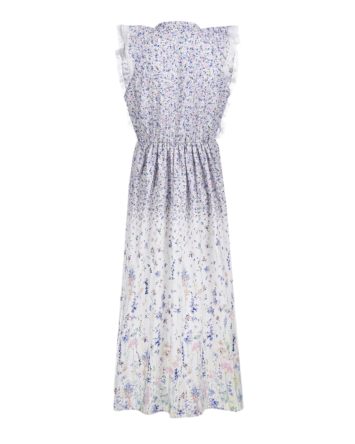 Приталенное платье-миди с цветочным принтом Ermanno Ermanno Scervino, размер 40 - фото 5
