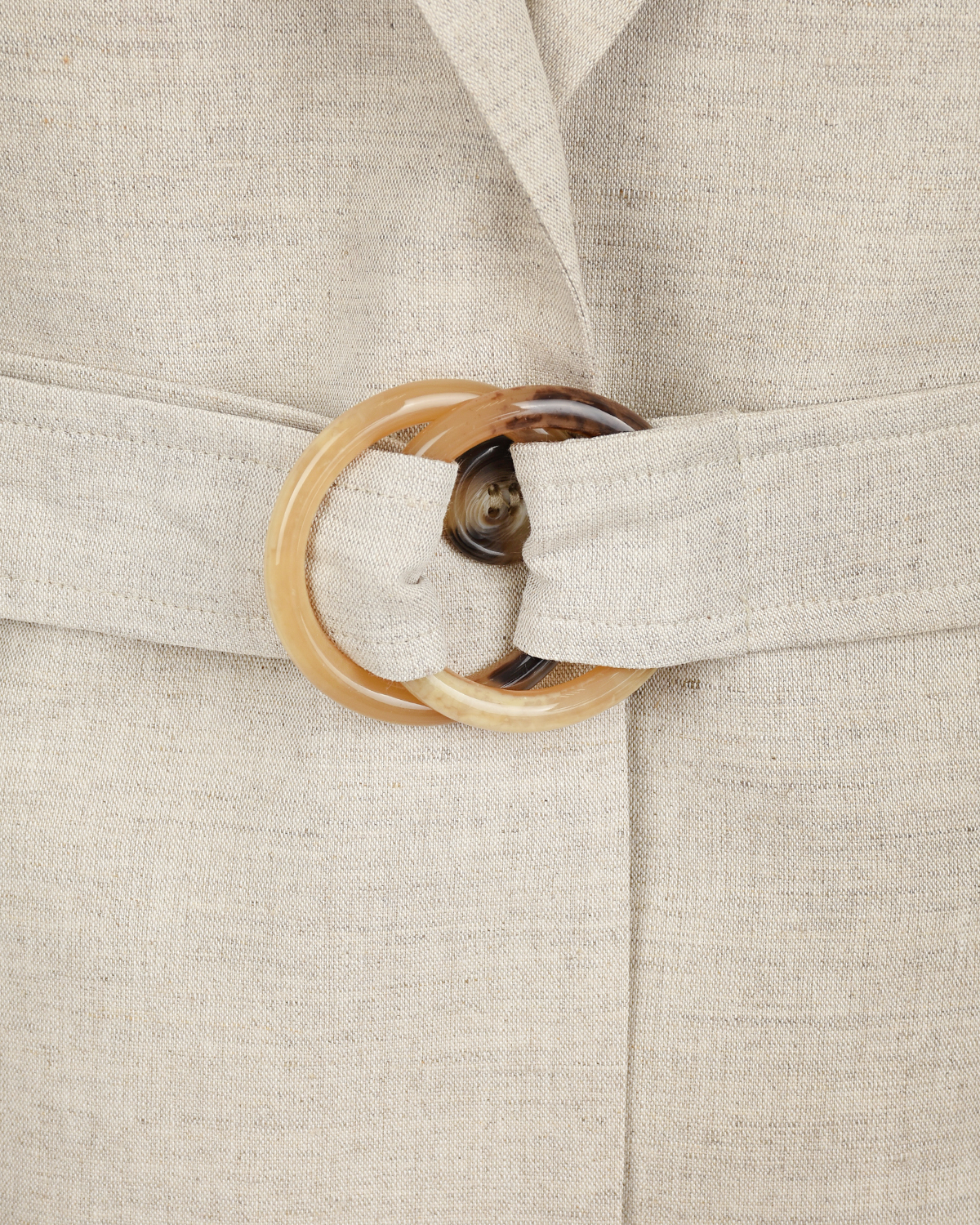Удлиненный жакет с поясом Forte dei Marmi Couture, размер 40, цвет нет цвета - фото 7