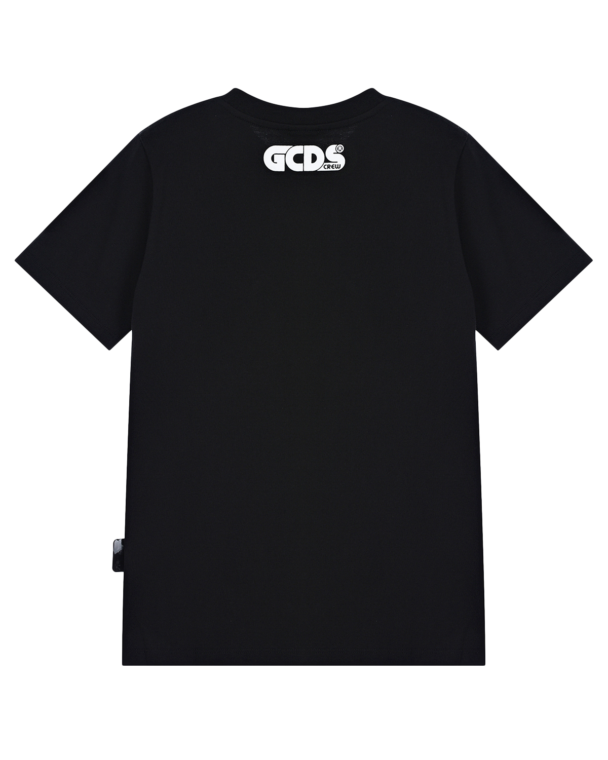 Черная футболка с неоновым логотипом GCDS детская, размер 152, цвет нет цвета - фото 3