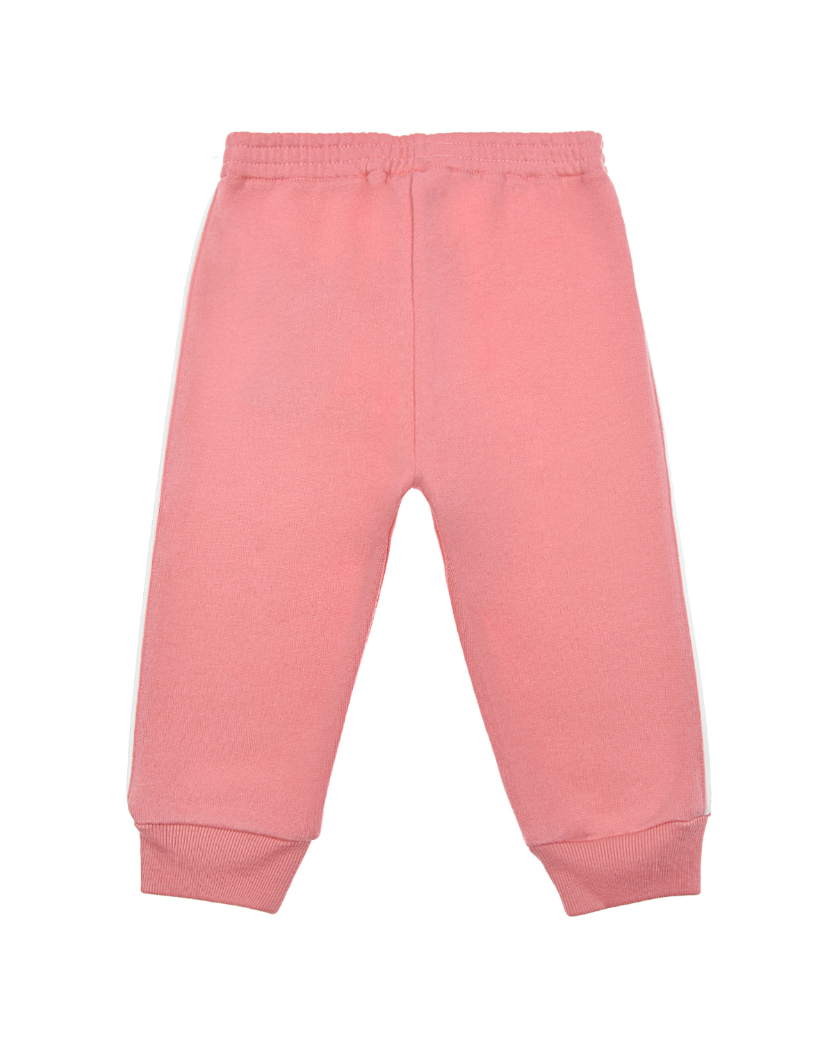 Спортивные брюки из розового трикотажа GUCCI детские, размер 86, цвет розовый - фото 2