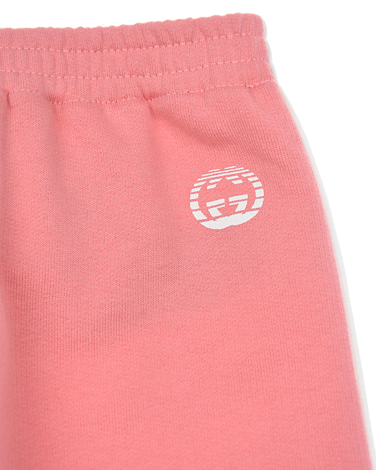 Спортивные брюки из розового трикотажа GUCCI детские, размер 86, цвет розовый - фото 3
