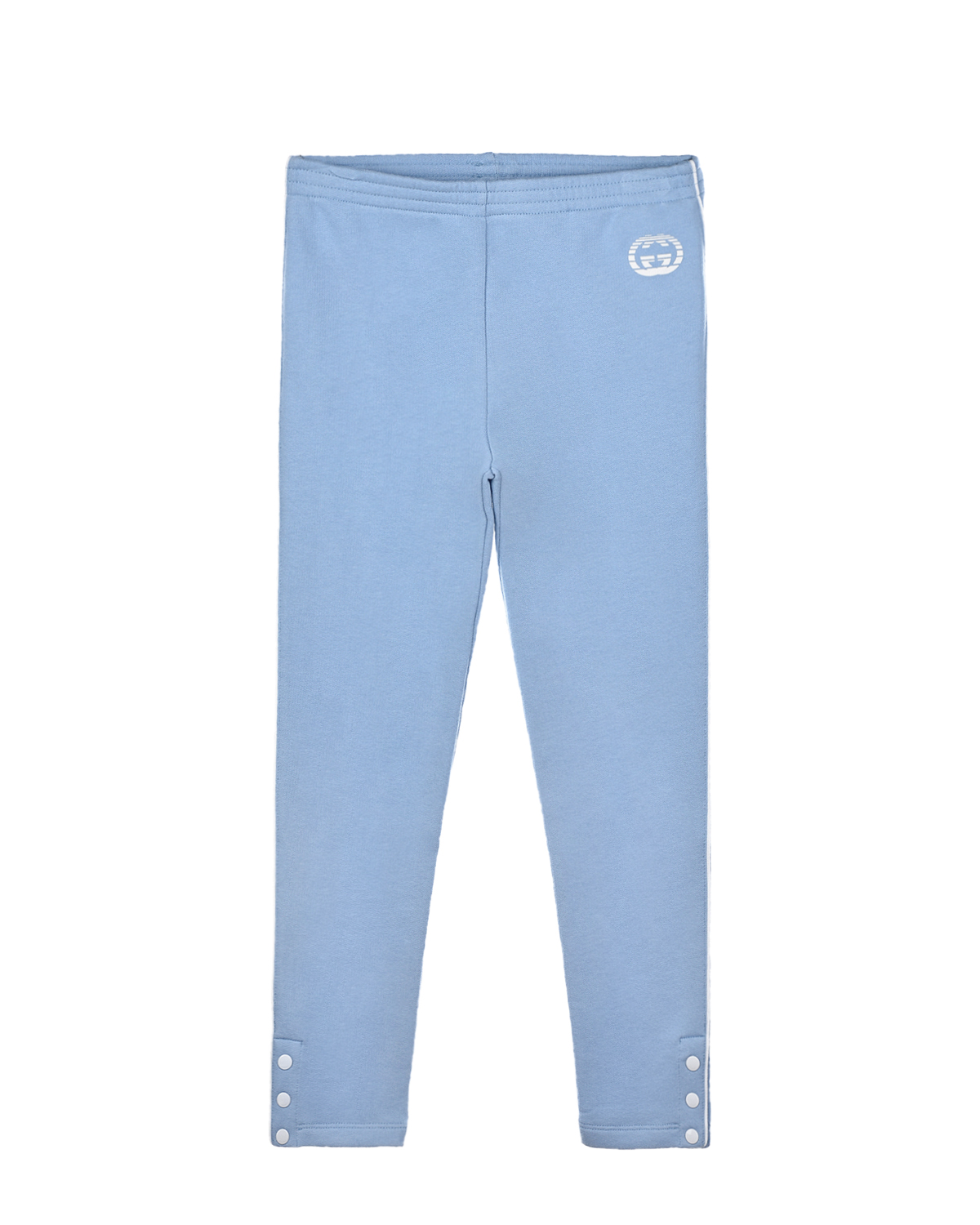 Купить Спортивные брюки с логотипом GG GUCCI, Голубой, 100%хлопок, 100%полиэстер