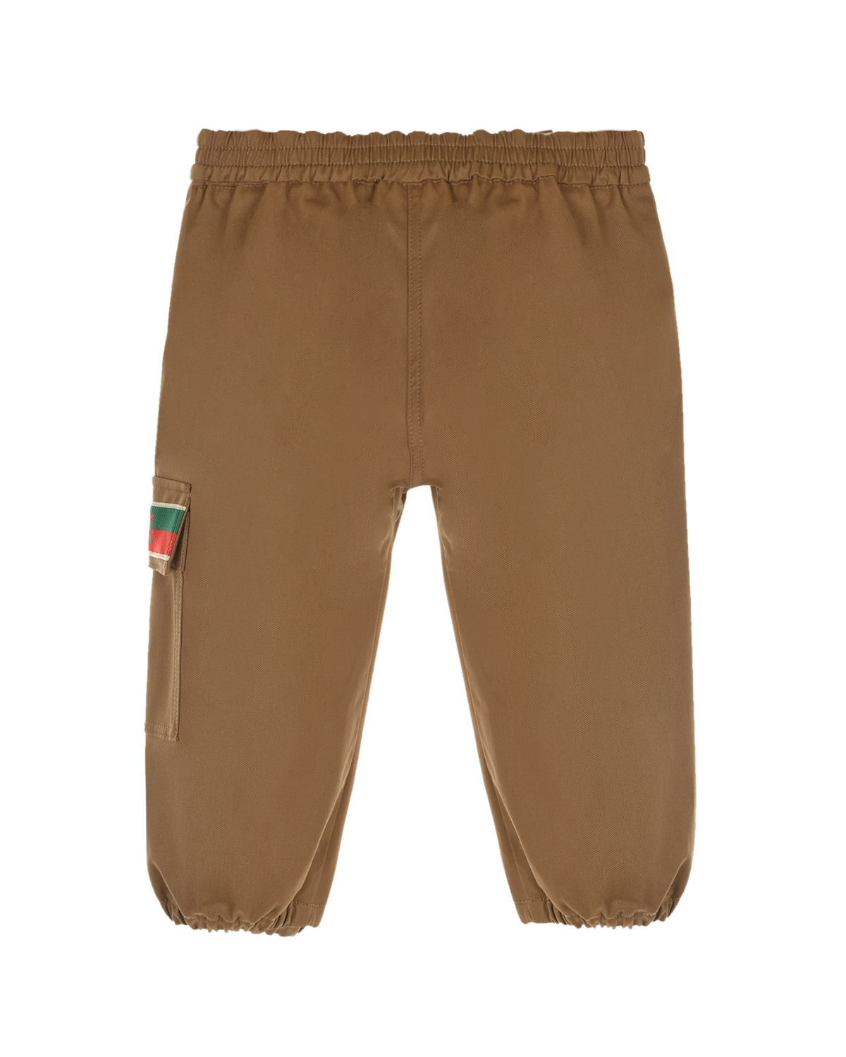 Бежевые брюки из габардина GUCCI детские, размер 86, цвет бежевый - фото 3