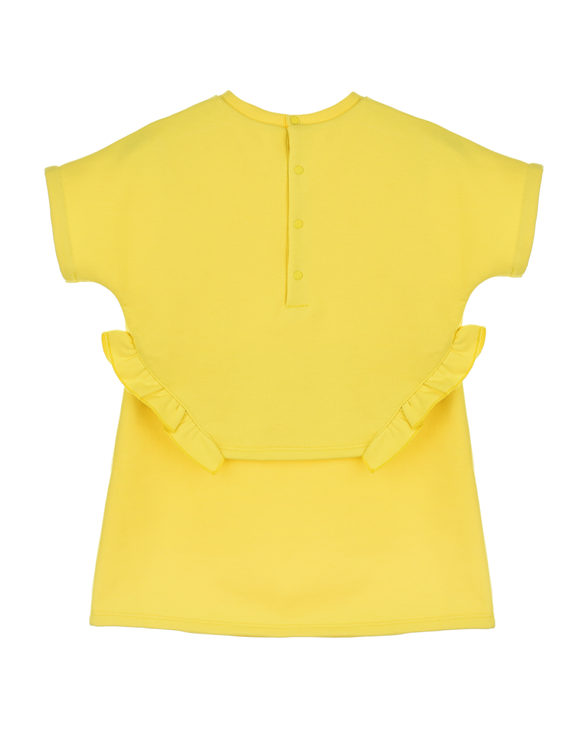 Желтое платье с короткими рукавами Givenchy детское, размер 86, цвет желтый - фото 2