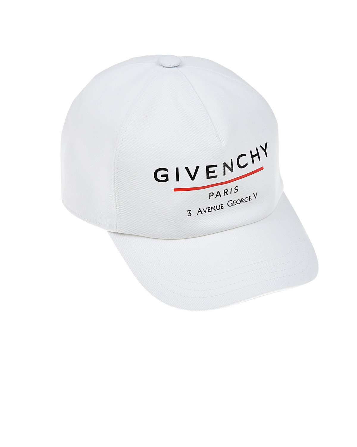 Белая бейсболка с логотипом Givenchy детская, размер 52, цвет белый