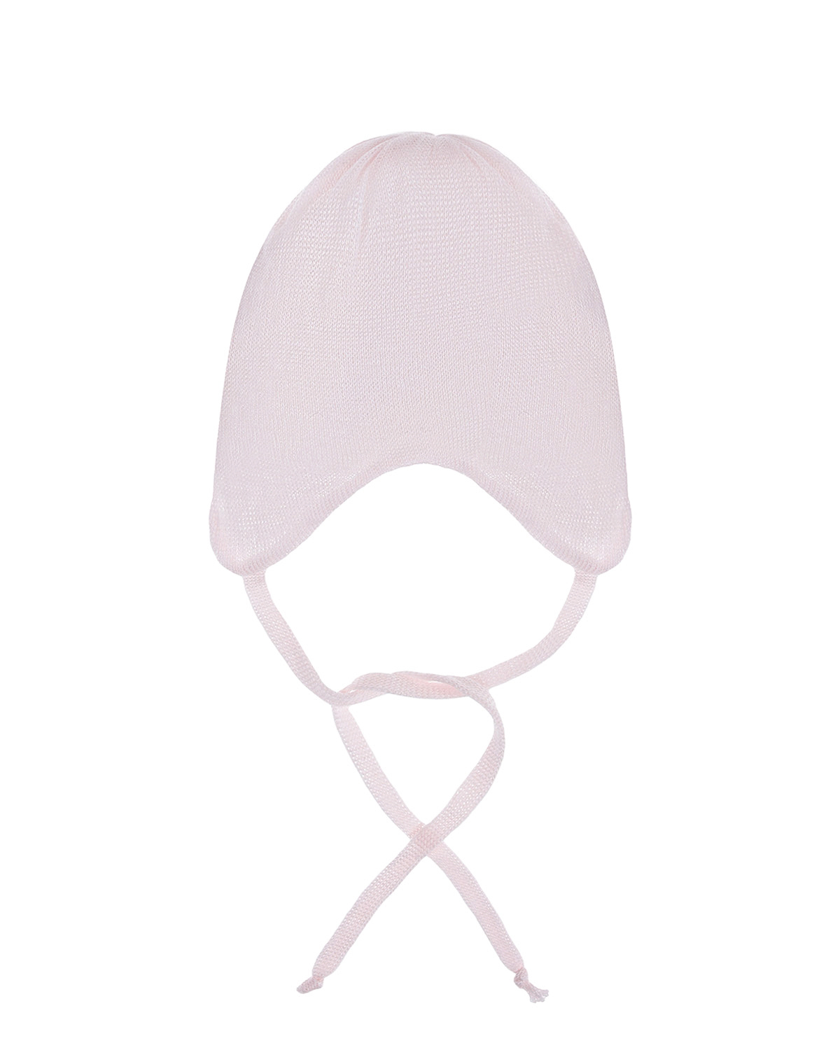 Розовая шапка с декором "мордочка" Il Trenino детская, размер 41/43, цвет розовый - фото 2