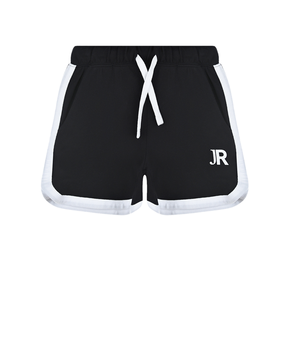 

Черные шорты с белым кантом John Richmond, Черный, Черные шорты с белым кантом John Richmond