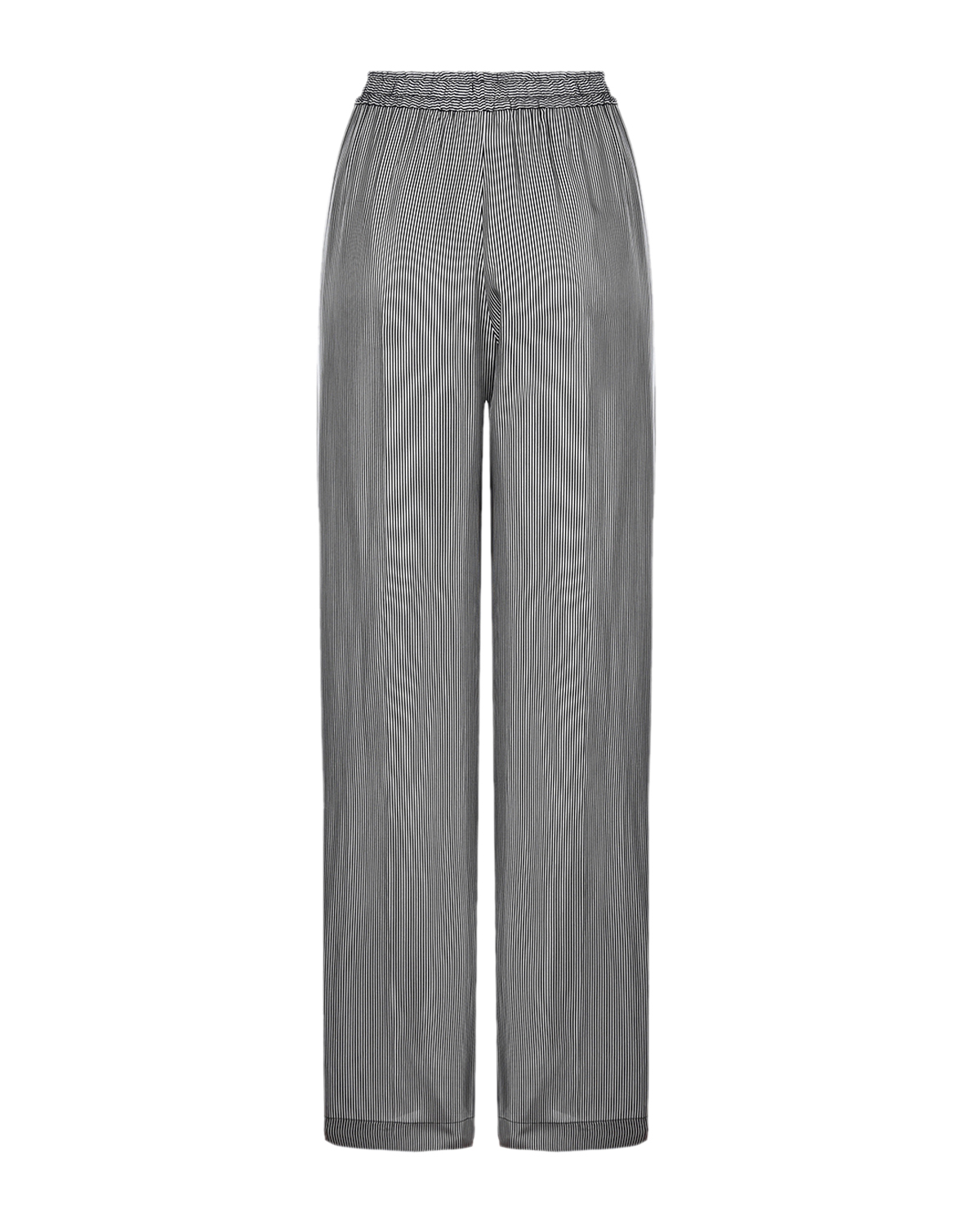 Серые брюки в тонкую полоску Joseph, размер 40, цвет мультиколор - фото 6