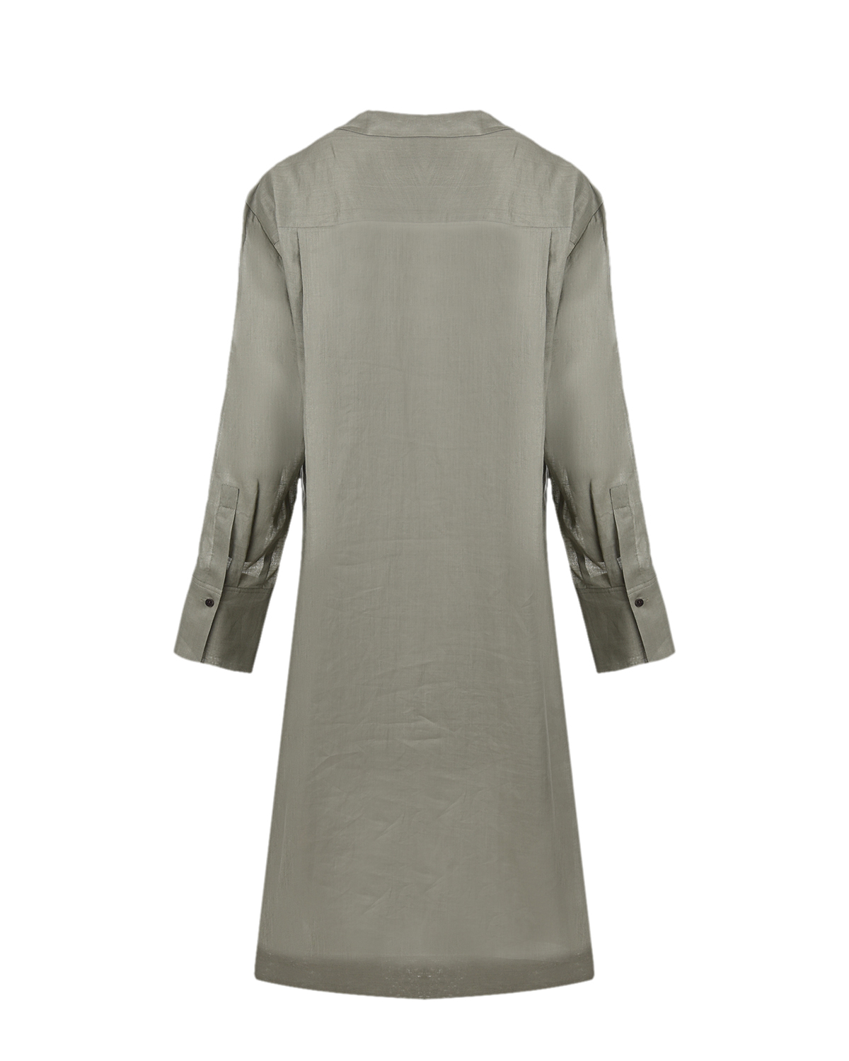 Серое платье с воланом Joseph, размер 42, цвет серый - фото 6