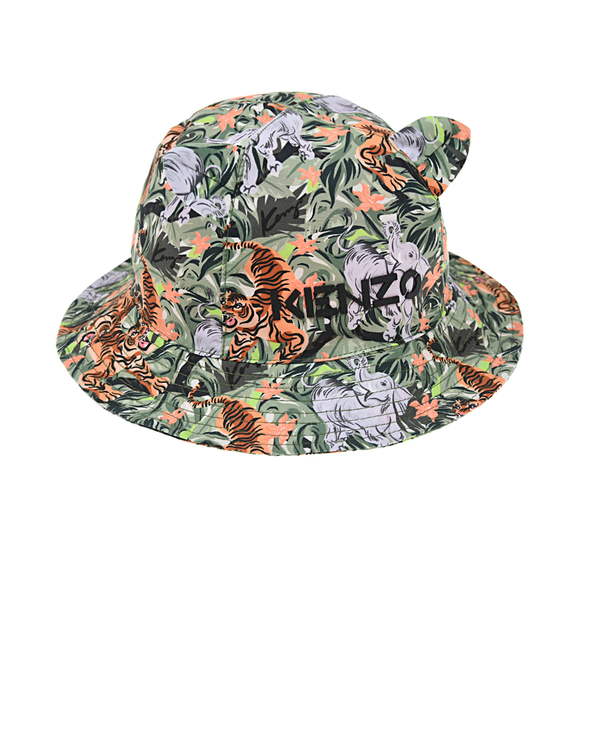 

Панама с принтом "джунгли" KENZO, Зеленый, Панама с принтом "джунгли" KENZO