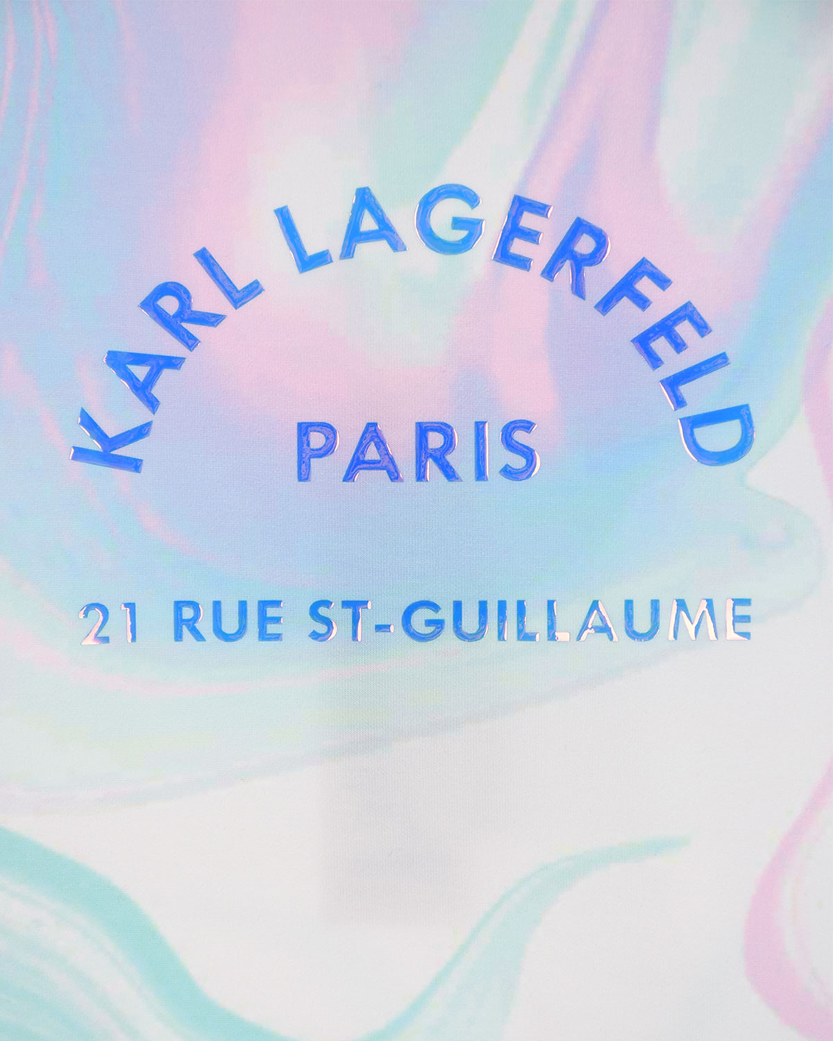 Свитшот с эффектом тай-дай Karl Lagerfeld kids детский, размер 152, цвет мультиколор - фото 3