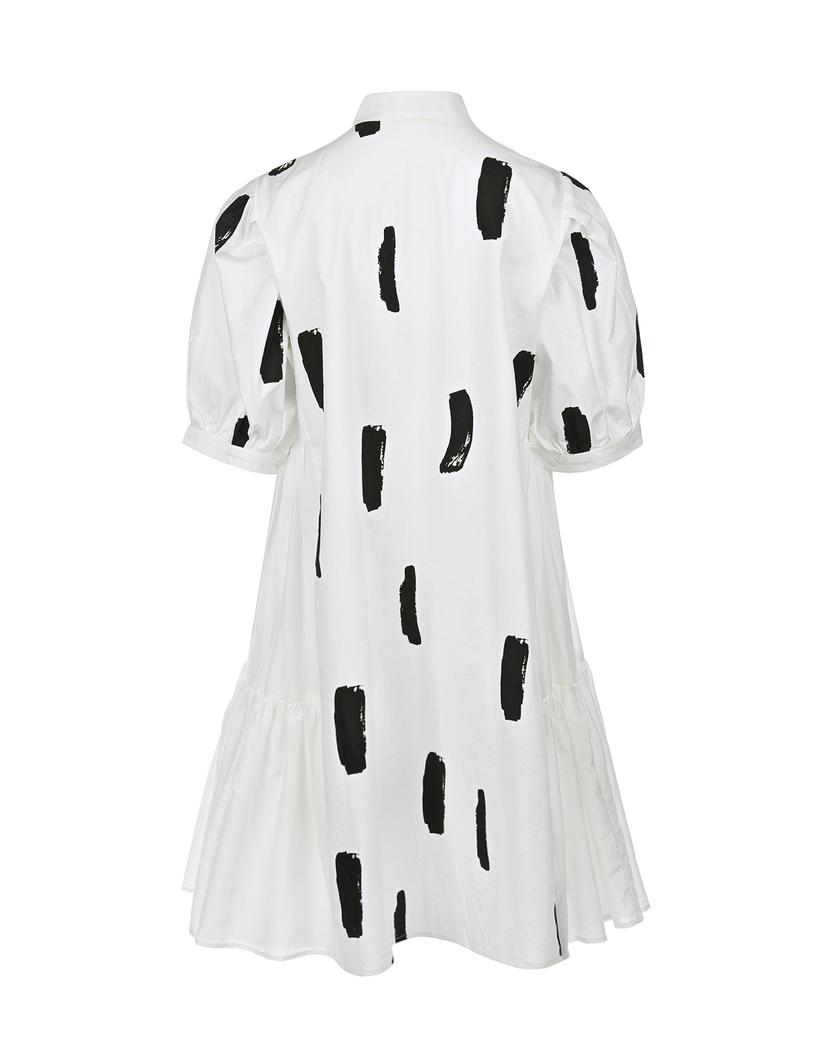 Платье-рубашка молочного цвета LOVE BIRDS, размер 40 - фото 5
