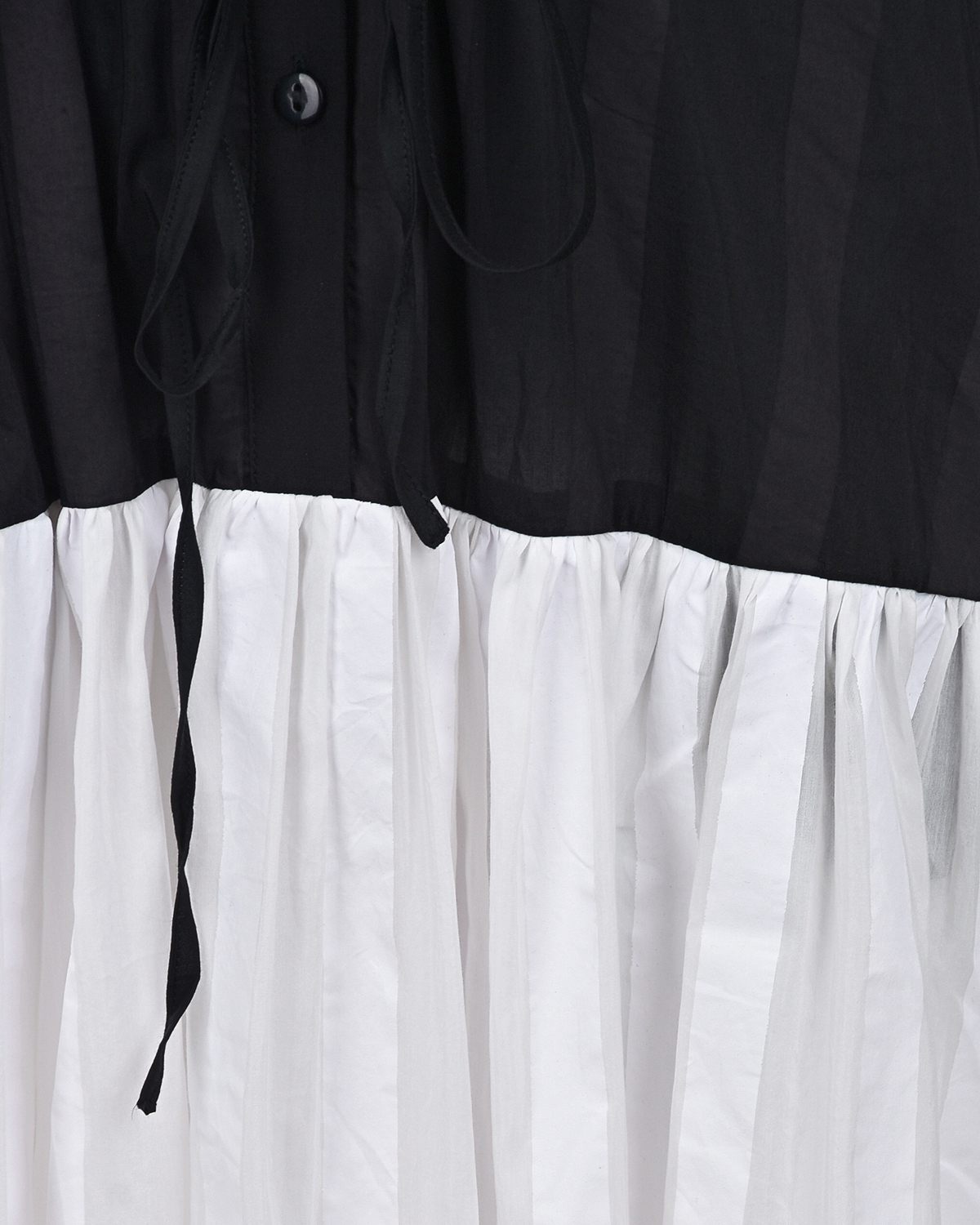 Черно-белое платье LOVE BIRDS, размер 40, цвет черный - фото 8