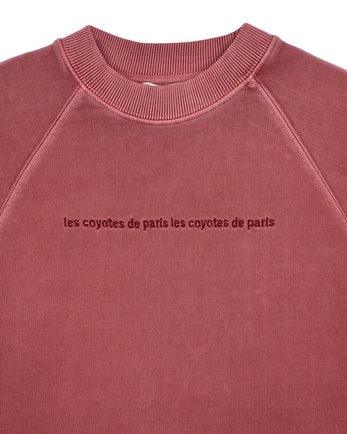 Терракотовый свитшот с логотипом Les Coyotes de Paris детский, размер 152, цвет нет цвета - фото 3