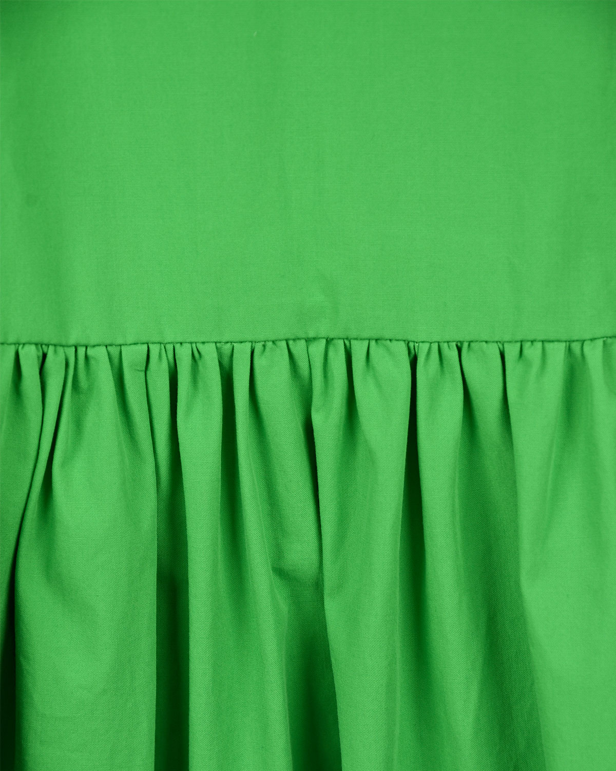 Зеленое платье с воланами MSGM, размер 40, цвет зеленый - фото 5