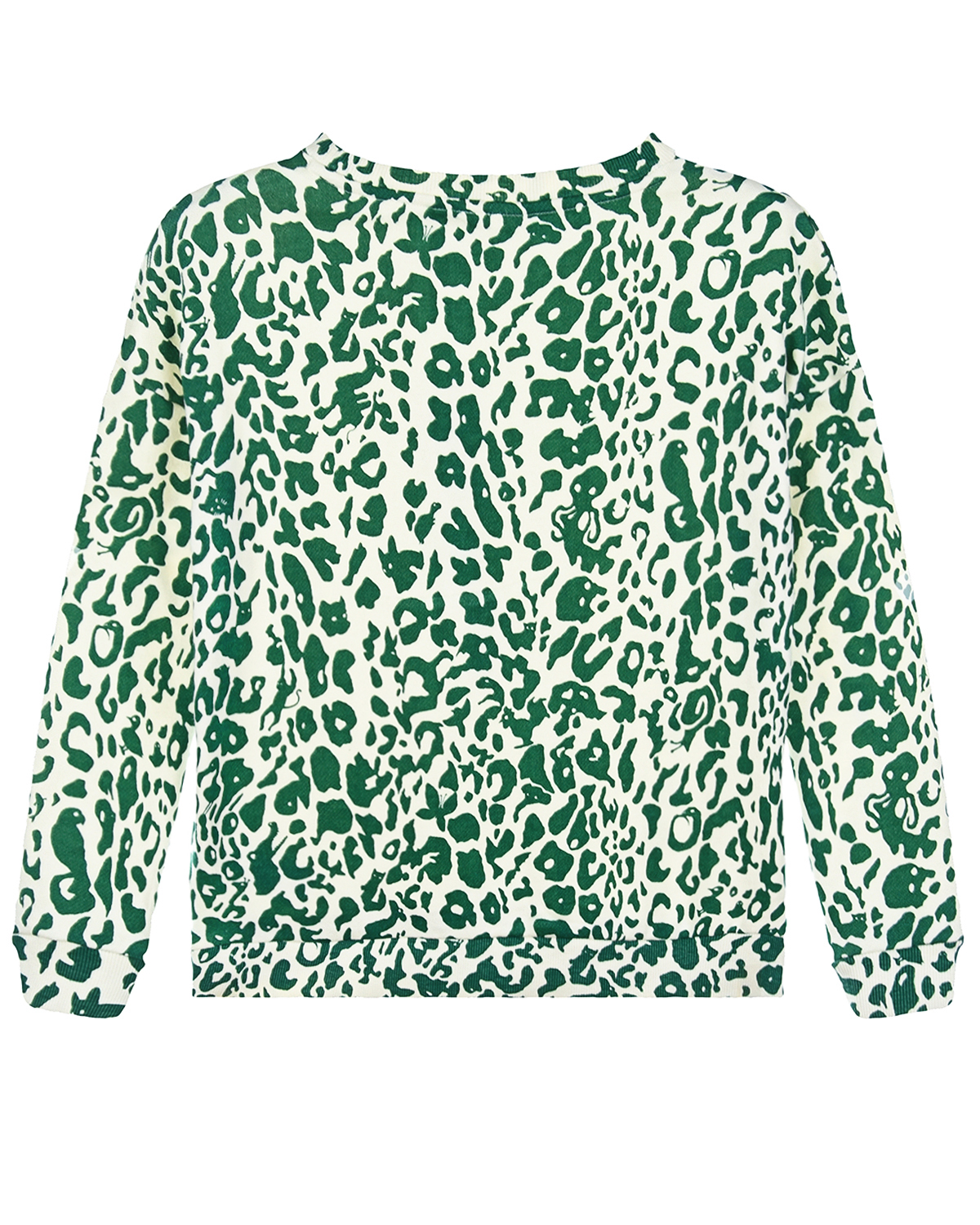 Свитшот Mika "Green Leopard" Molo детский, размер 152, цвет зеленый - фото 2