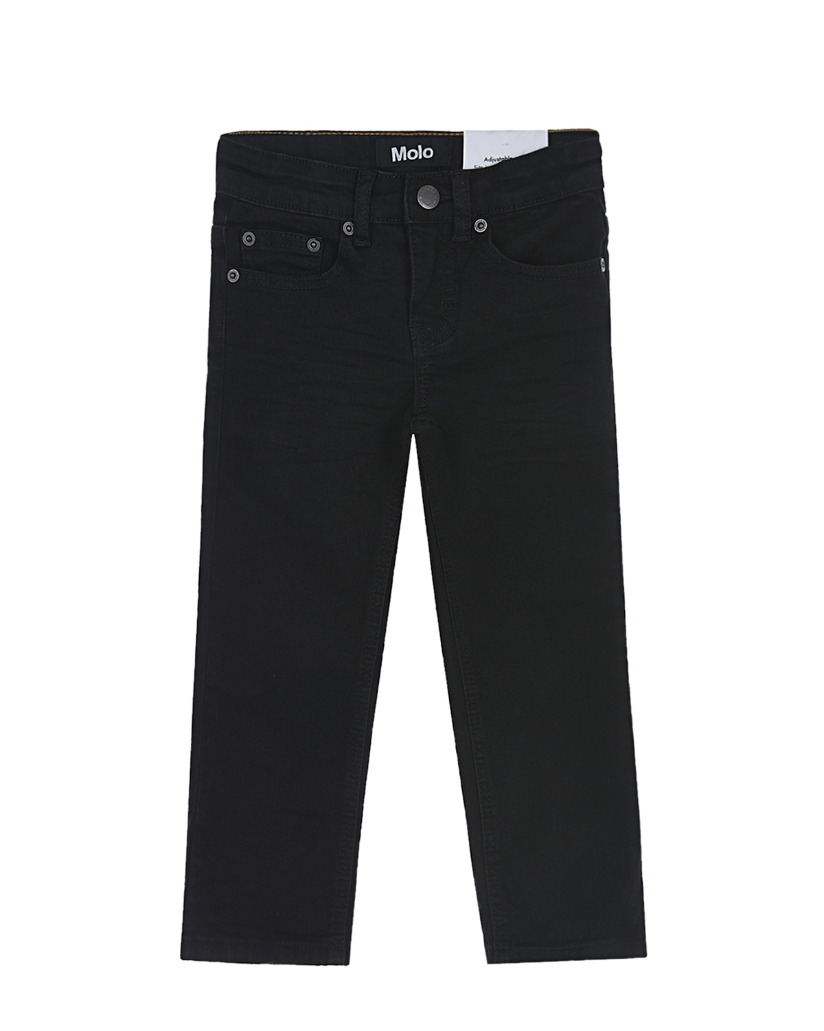 Черные прямые джинсы Molo детские, размер 104, цвет черный - фото 1
