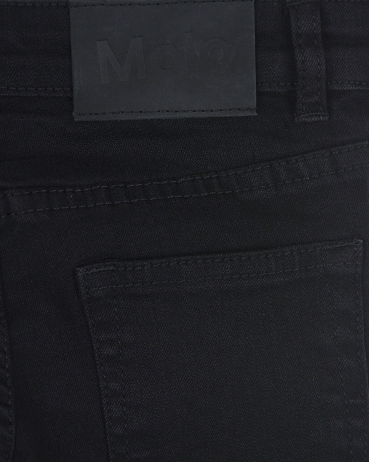 Черные прямые джинсы Molo детские, размер 104, цвет черный - фото 4