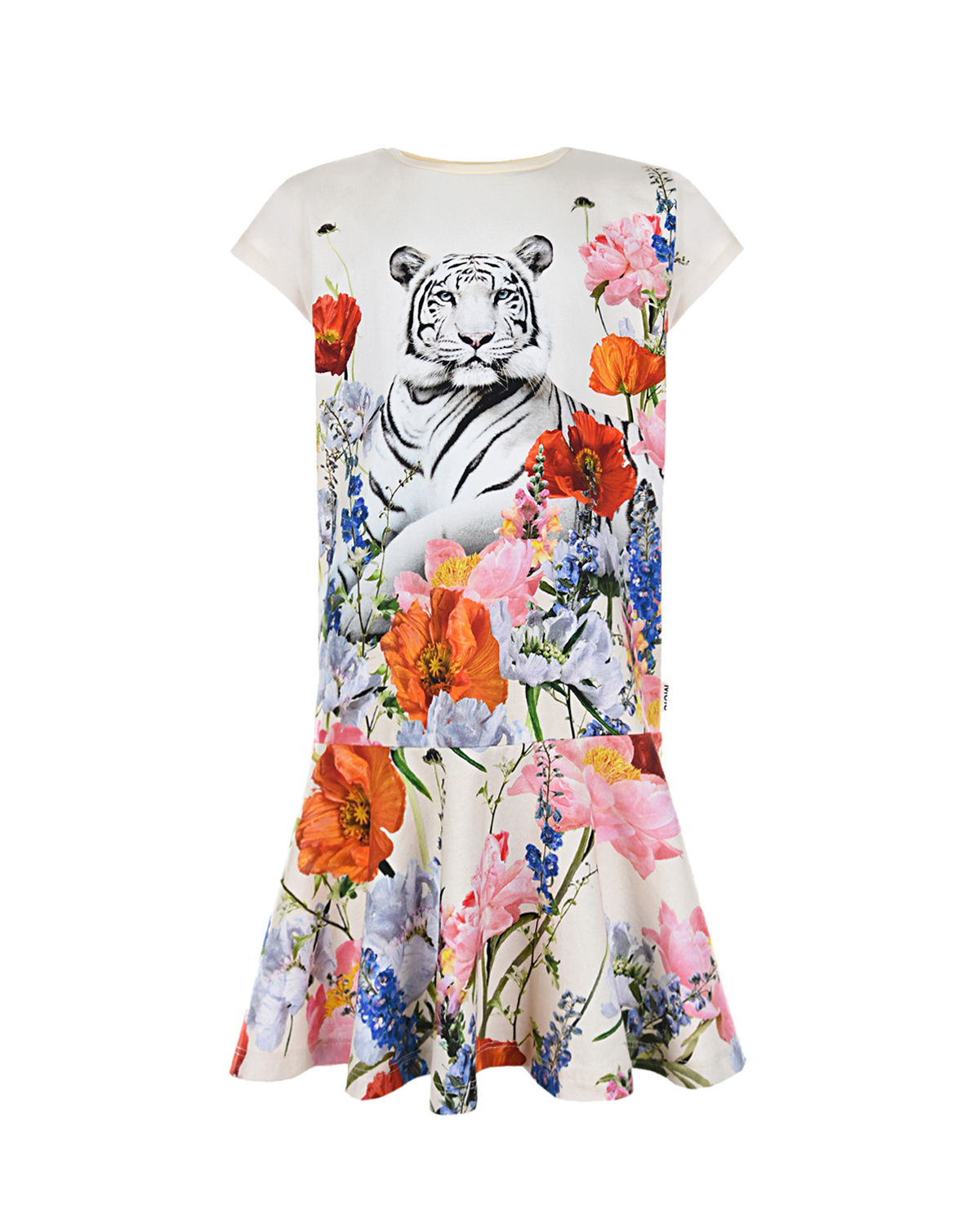 Платье Caeley "Meadow Tiger" Molo детское, размер 104, цвет мультиколор - фото 1