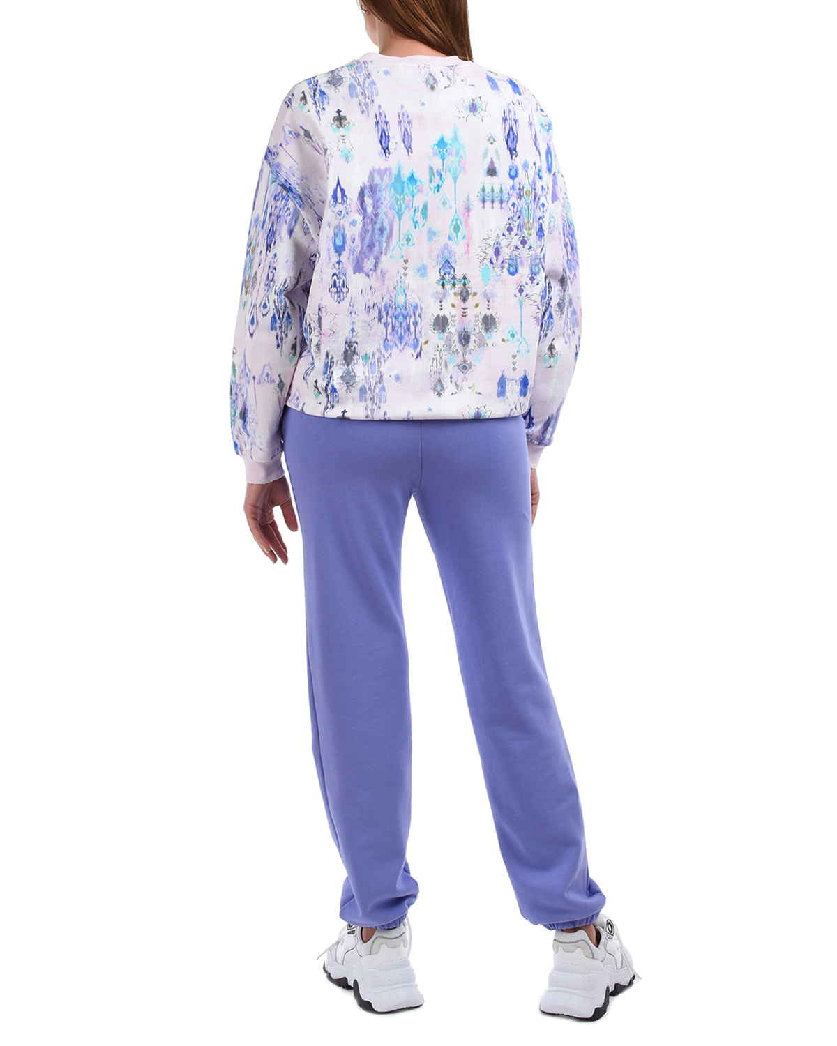 Сиреневые спортивные брюки MSGM, размер 42, цвет сиреневый - фото 3