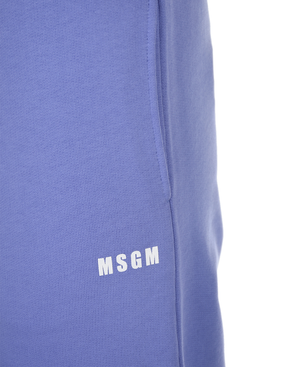 Сиреневые спортивные брюки MSGM, размер 42, цвет сиреневый - фото 6