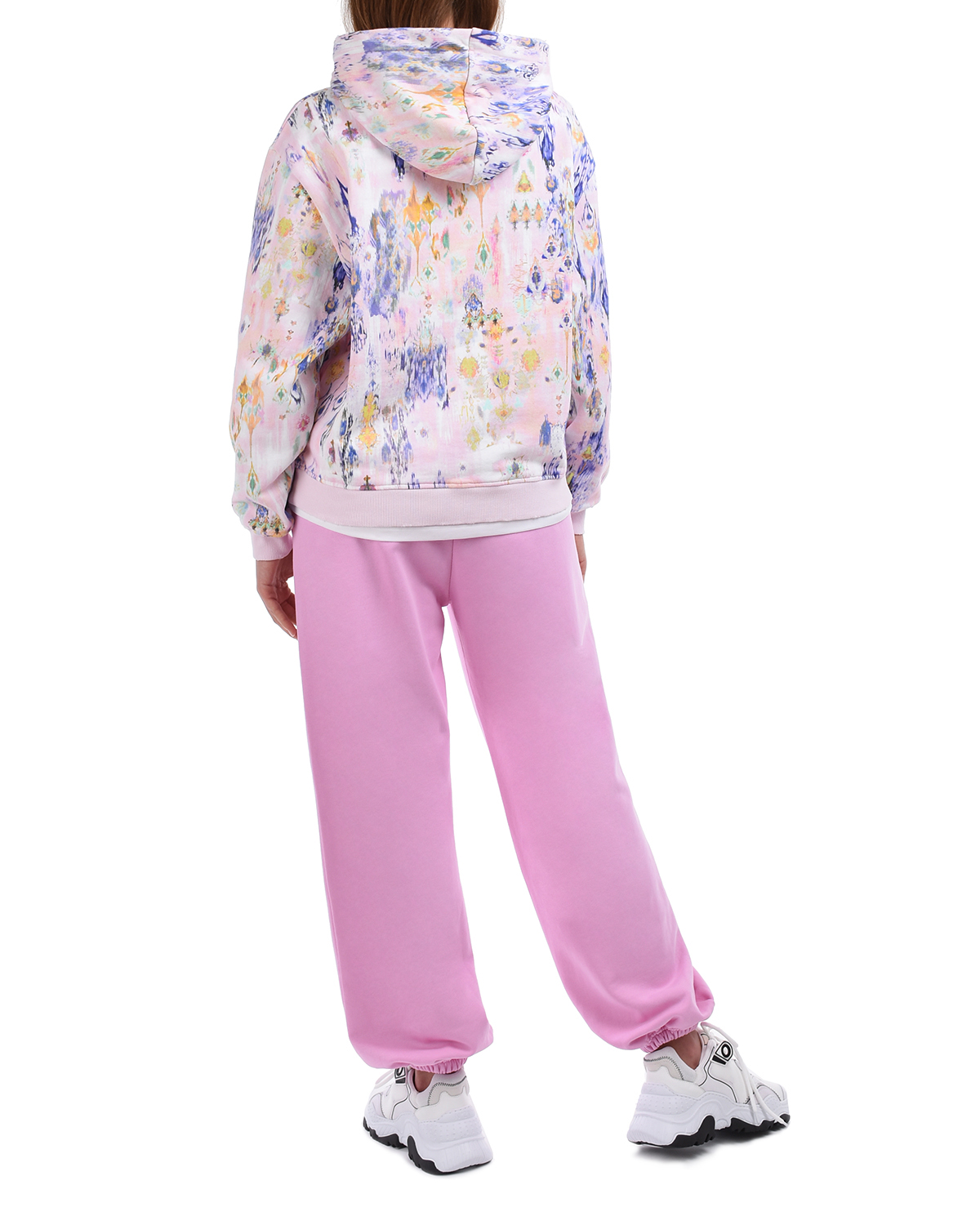 Розовые спортивные брюки MSGM, размер 44, цвет розовый - фото 3