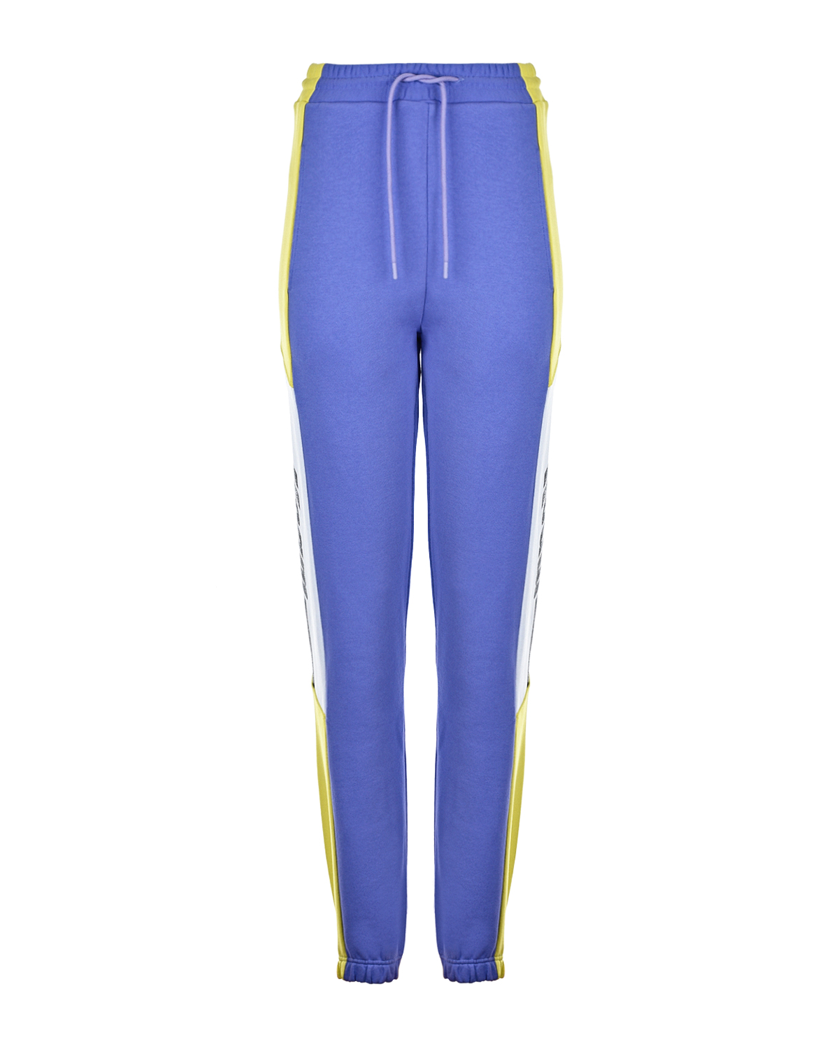 Сиреневые спортивные брюки MSGM, размер 38, цвет сиреневый - фото 1