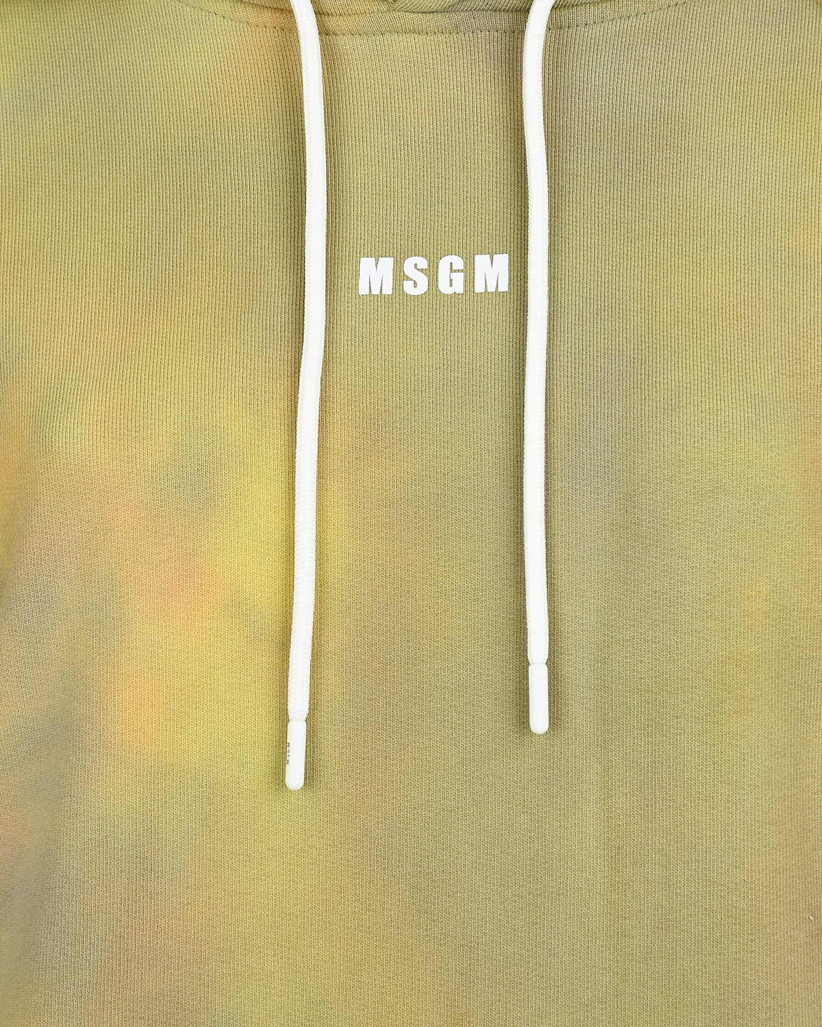 Толстовка-худи с принтом "тай-дай" MSGM, размер 40, цвет мультиколор - фото 7