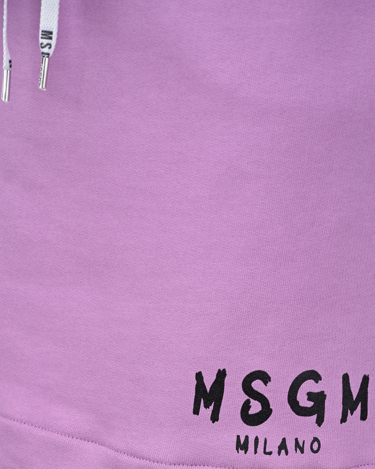 Сиреневая юбка с логотипом MSGM детская, размер 140, цвет лиловый - фото 3