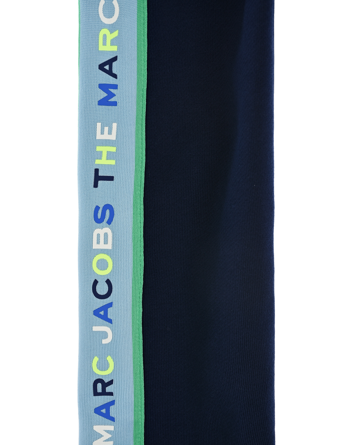 Темно-синяя спортивная куртка с лампасами Marc Jacobs (The) детское, размер 104, цвет синий Темно-синяя спортивная куртка с лампасами Marc Jacobs (The) детское - фото 3