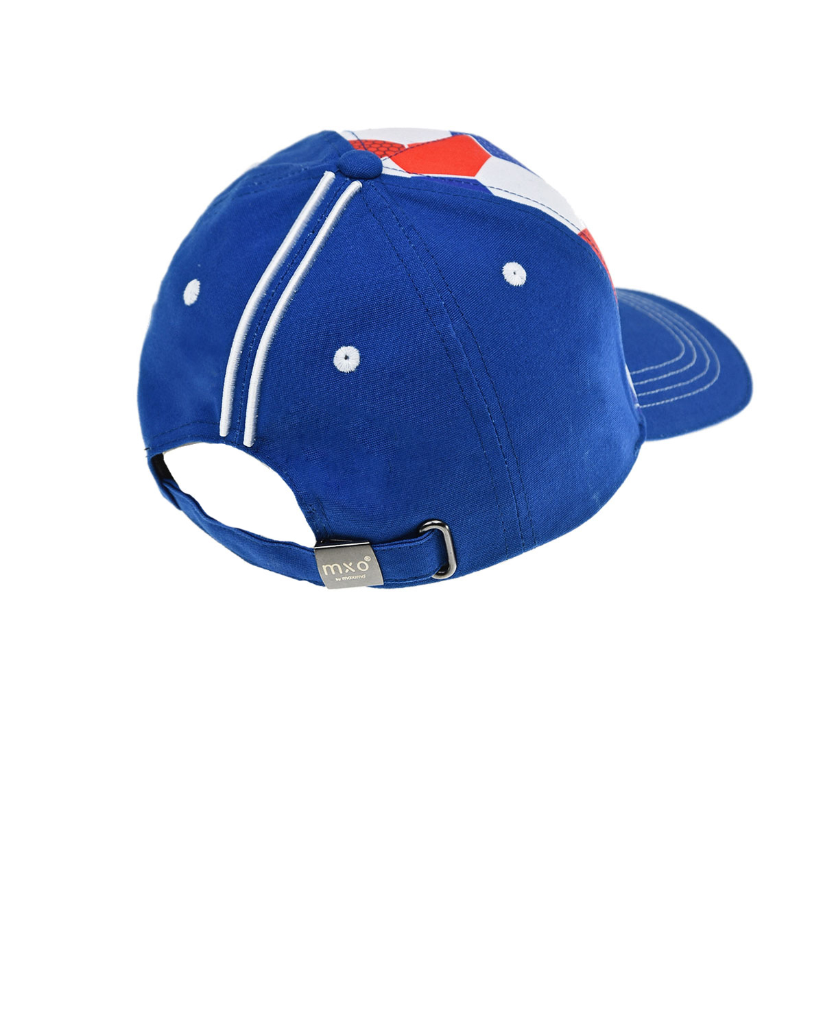 Синяя кепка с принтом "футбольный мяч" MaxiMo детская, размер 51, цвет синий - фото 2