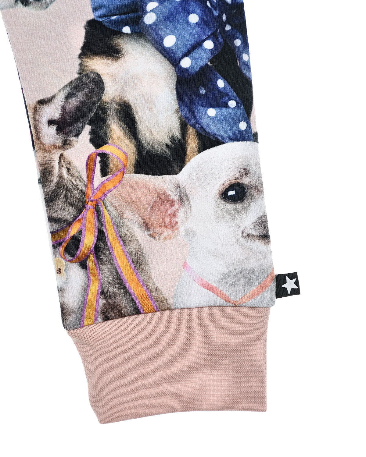 Спортивные брюки Simone "Puppy Love" Molo детские, размер 80, цвет мультиколор - фото 3