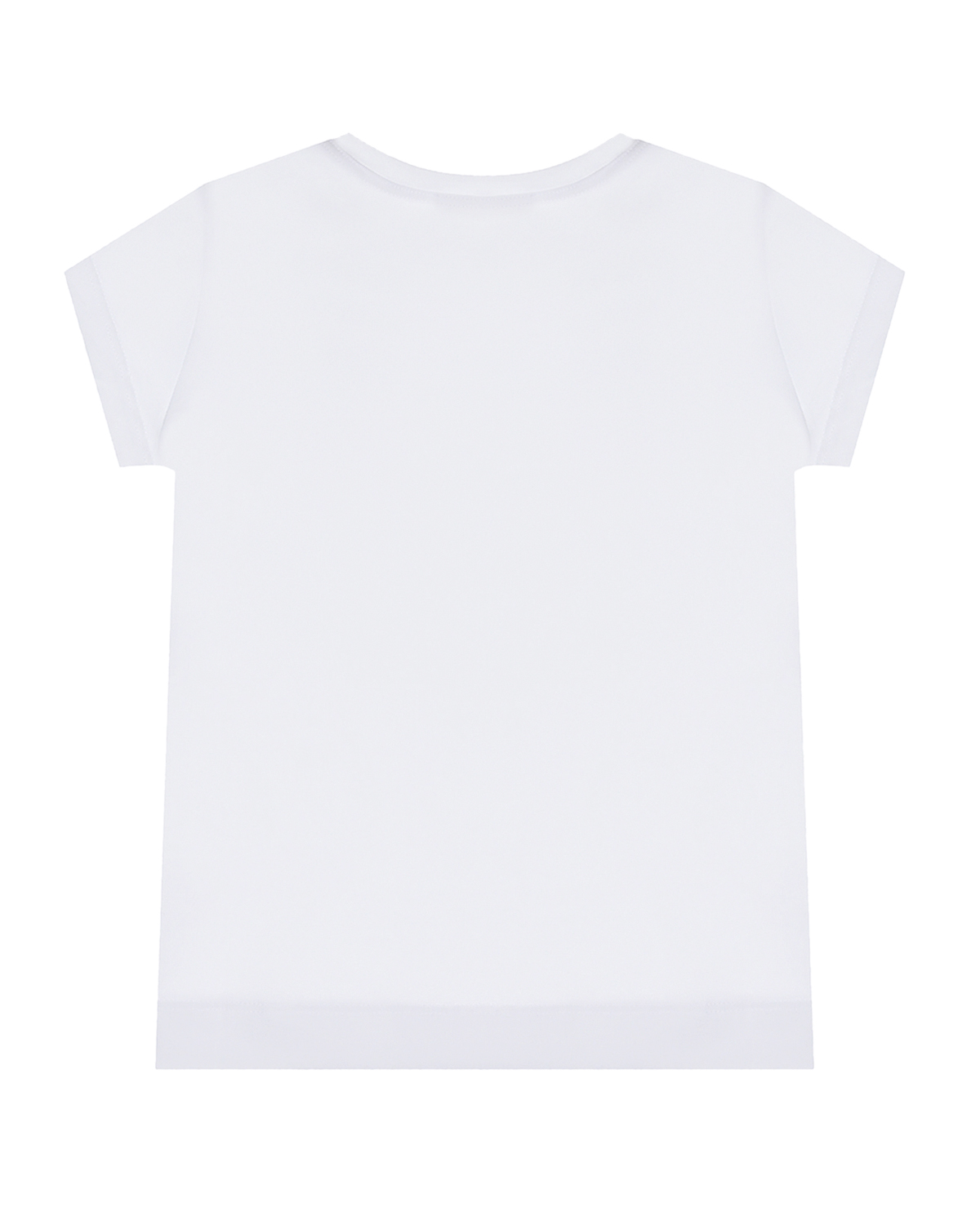 Белая футболка с принтом "SUPER GIRL" Monnalisa детская, размер 104, цвет белый - фото 2