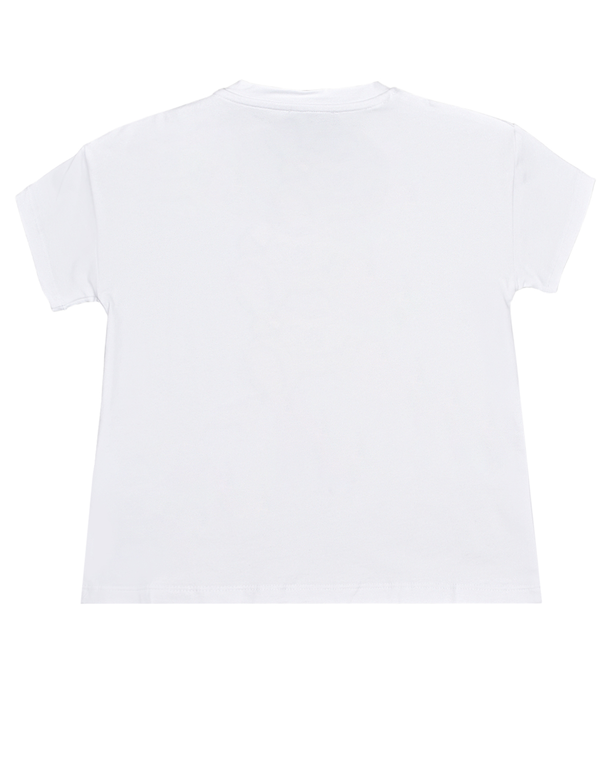 Белая футболка с принтом "Мишка" Moschino детская, размер 74, цвет белый - фото 2