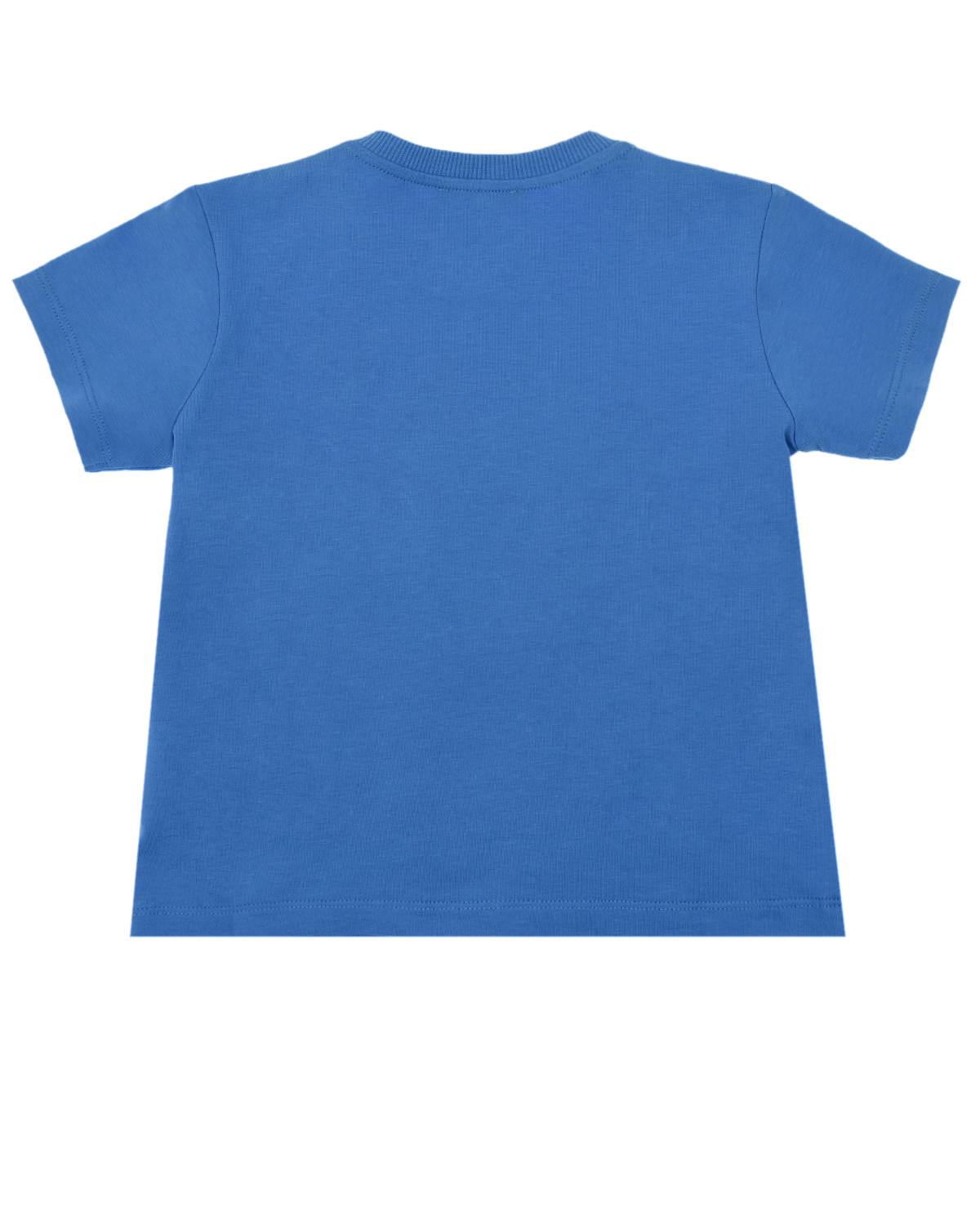 Голубая футболка с принтом "мишка-пират" Moschino детская, размер 98, цвет голубой - фото 2
