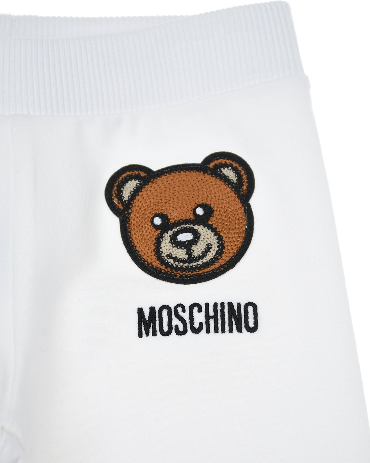 Белый спортивный костюм с принтом "медвежонок" Moschino детский, размер 74 - фото 7