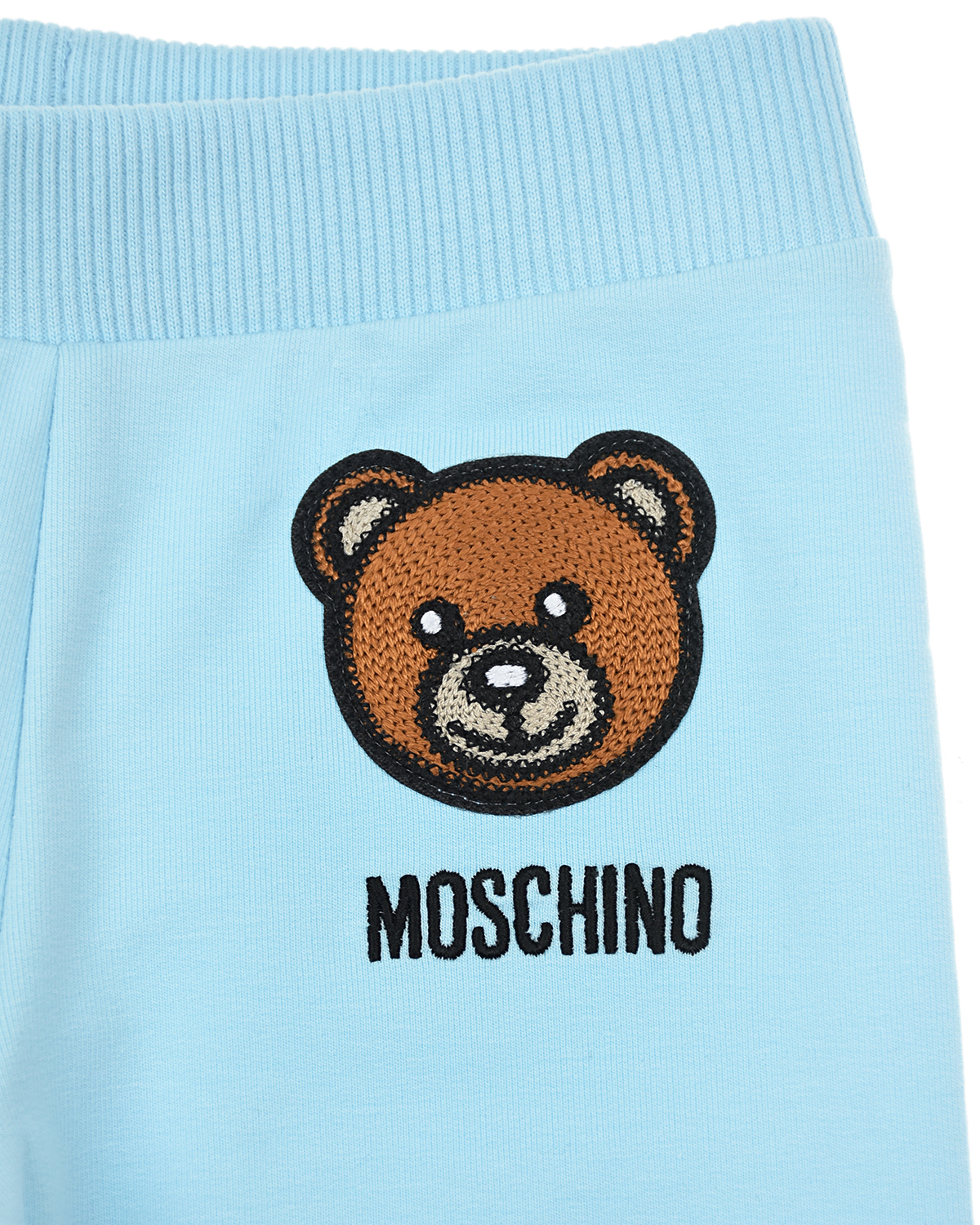 Спортивный костюм голубого цвета Moschino детский, размер 68 - фото 8