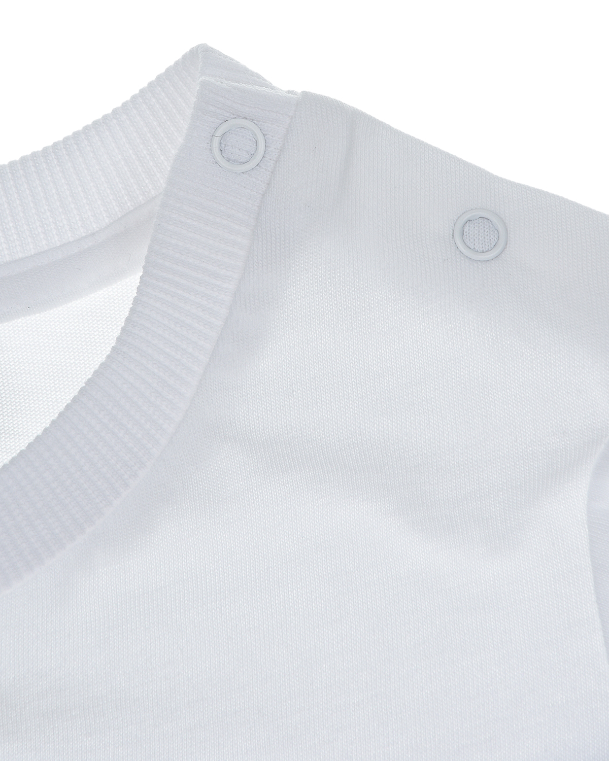 Белая футболка с принтом "медвежонок" Moschino детская, размер 74, цвет белый - фото 4