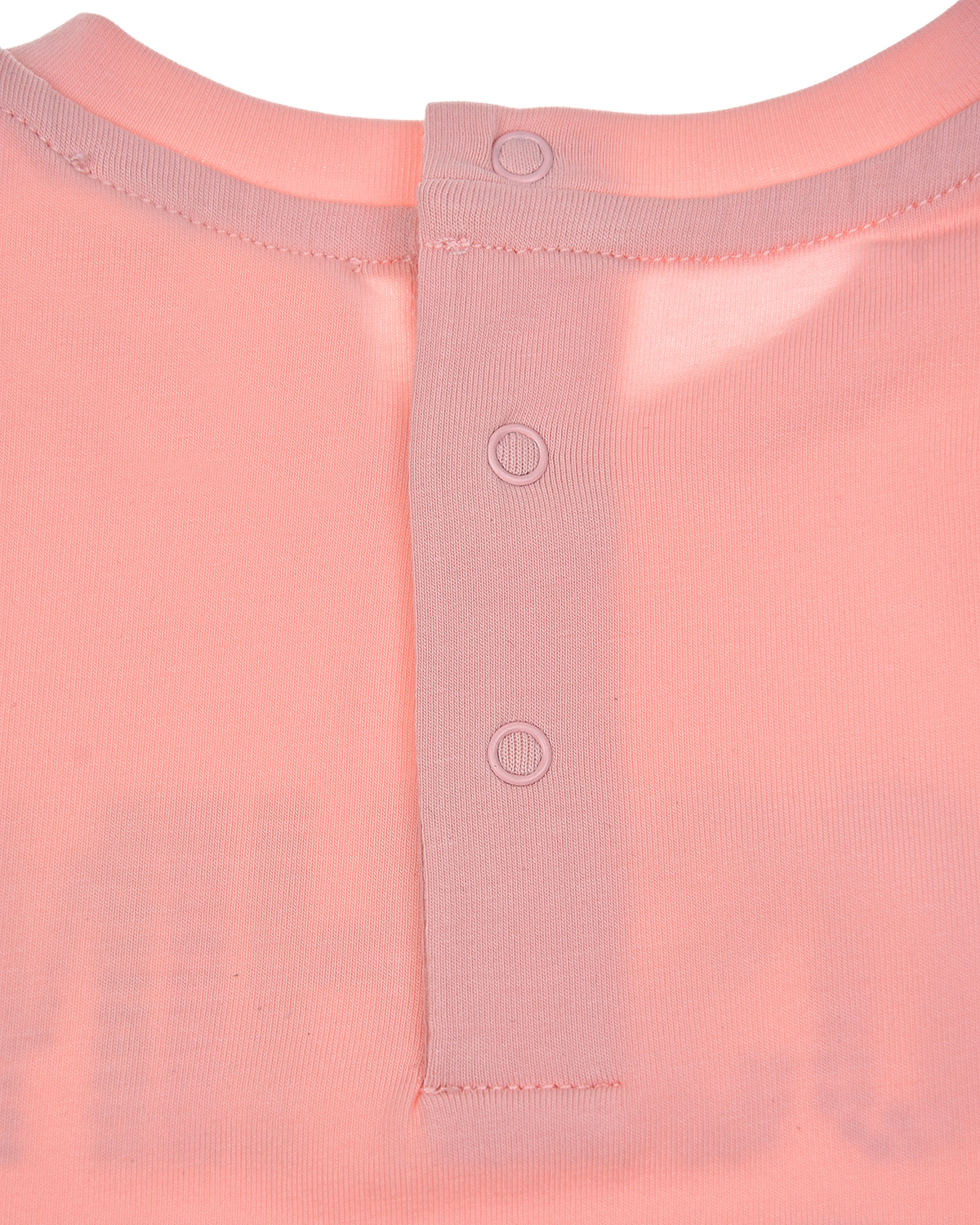 Розовая футболка со стразами Moschino детская, размер 98, цвет розовый - фото 4