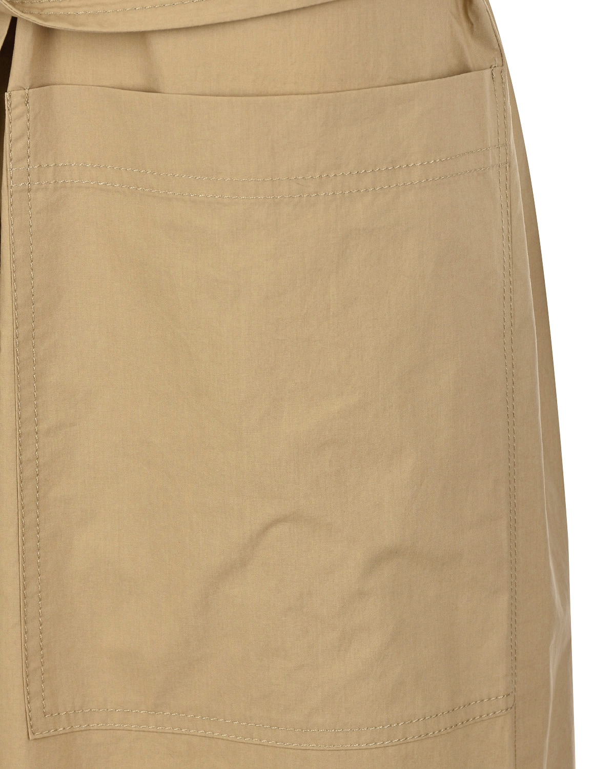 Бежевый комбинезон с широкими брюками Parosh, размер 44 - фото 7