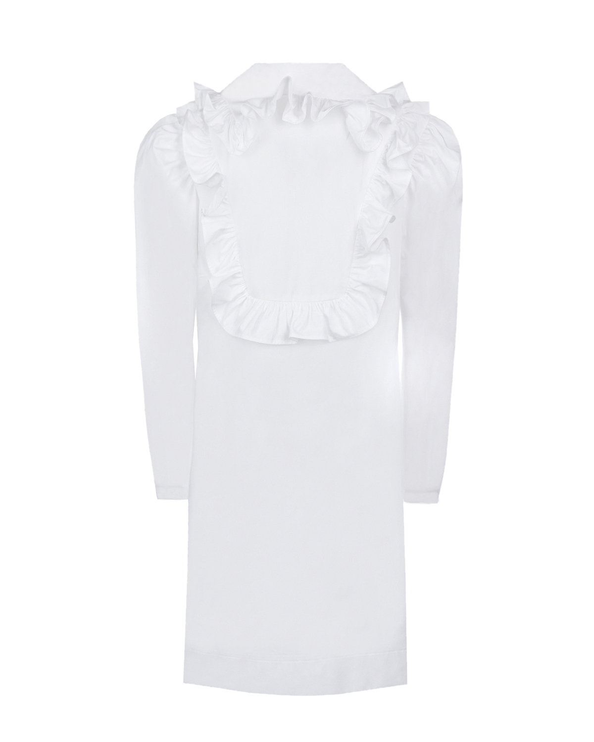 Белое платье с рюшами Philosophy детское, размер 140, цвет белый - фото 2