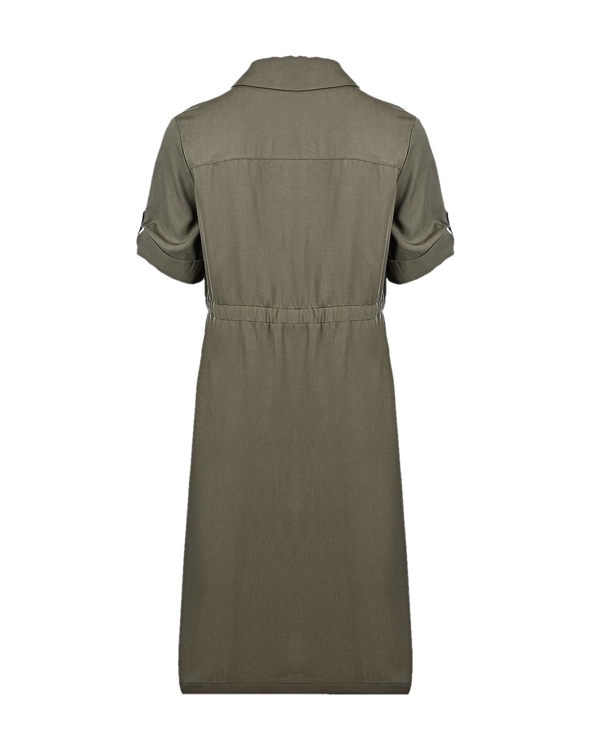 Приталенное платье цвета хаки Pietro Brunelli, размер 40 - фото 5