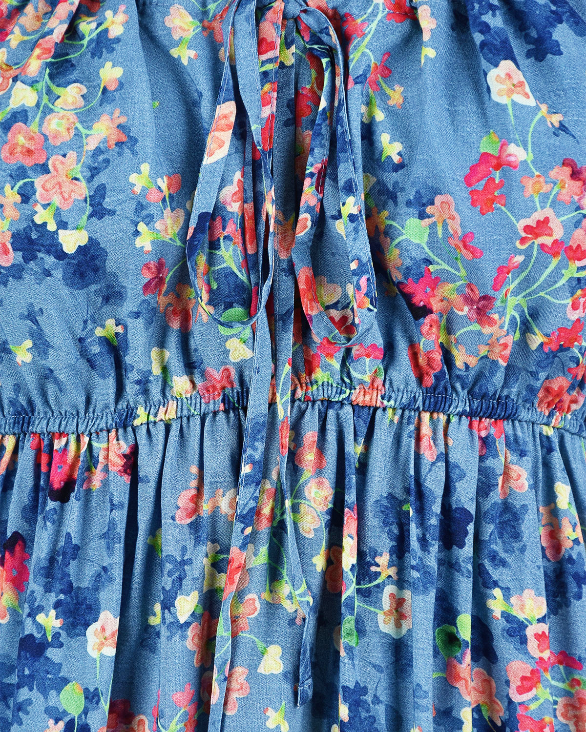 Голубое платье TESSA с цветочным принтом Pietro Brunelli, размер 38 - фото 6