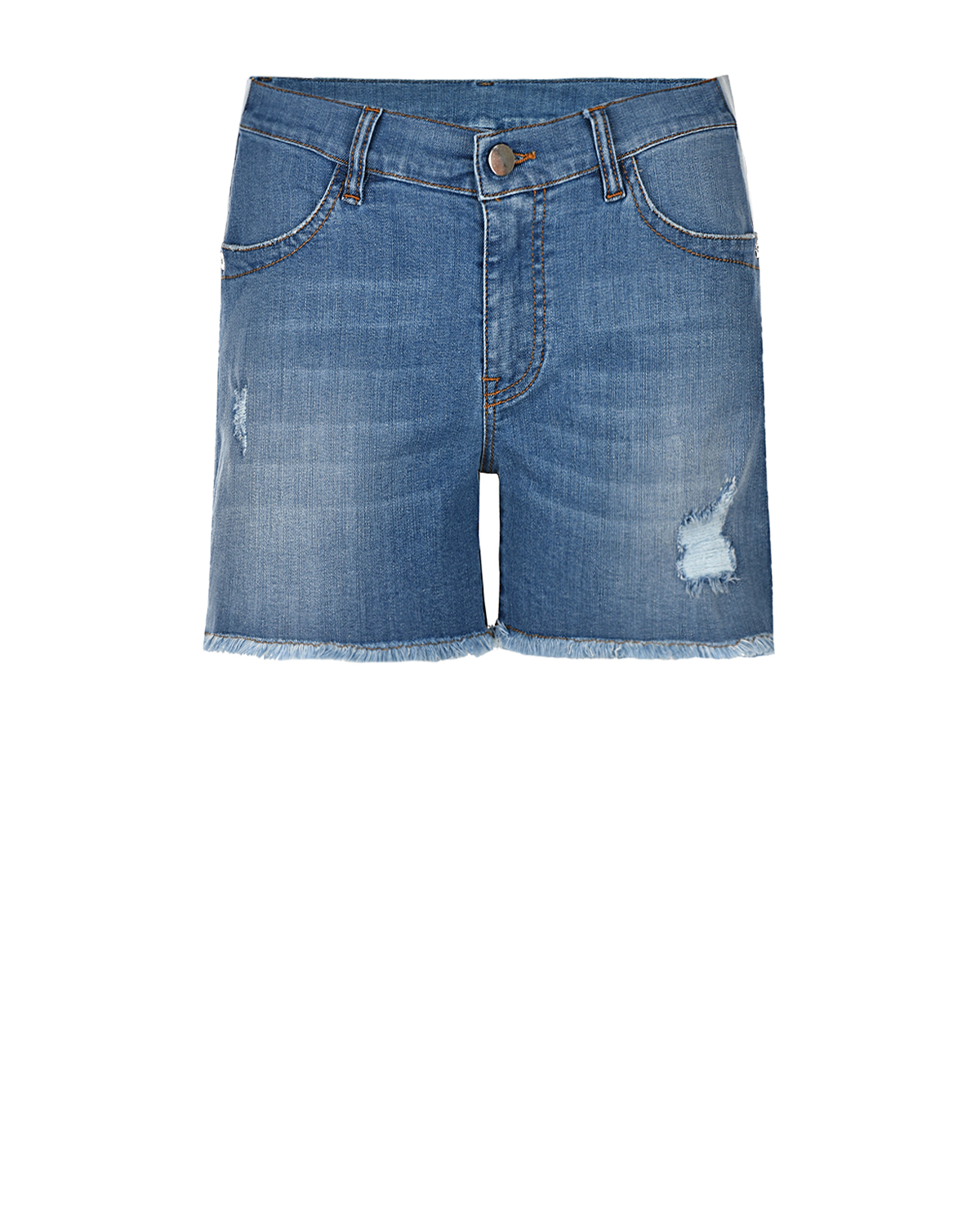 Джинсовые шорты для беременных Pietro Brunelli, размер 38, цвет синий