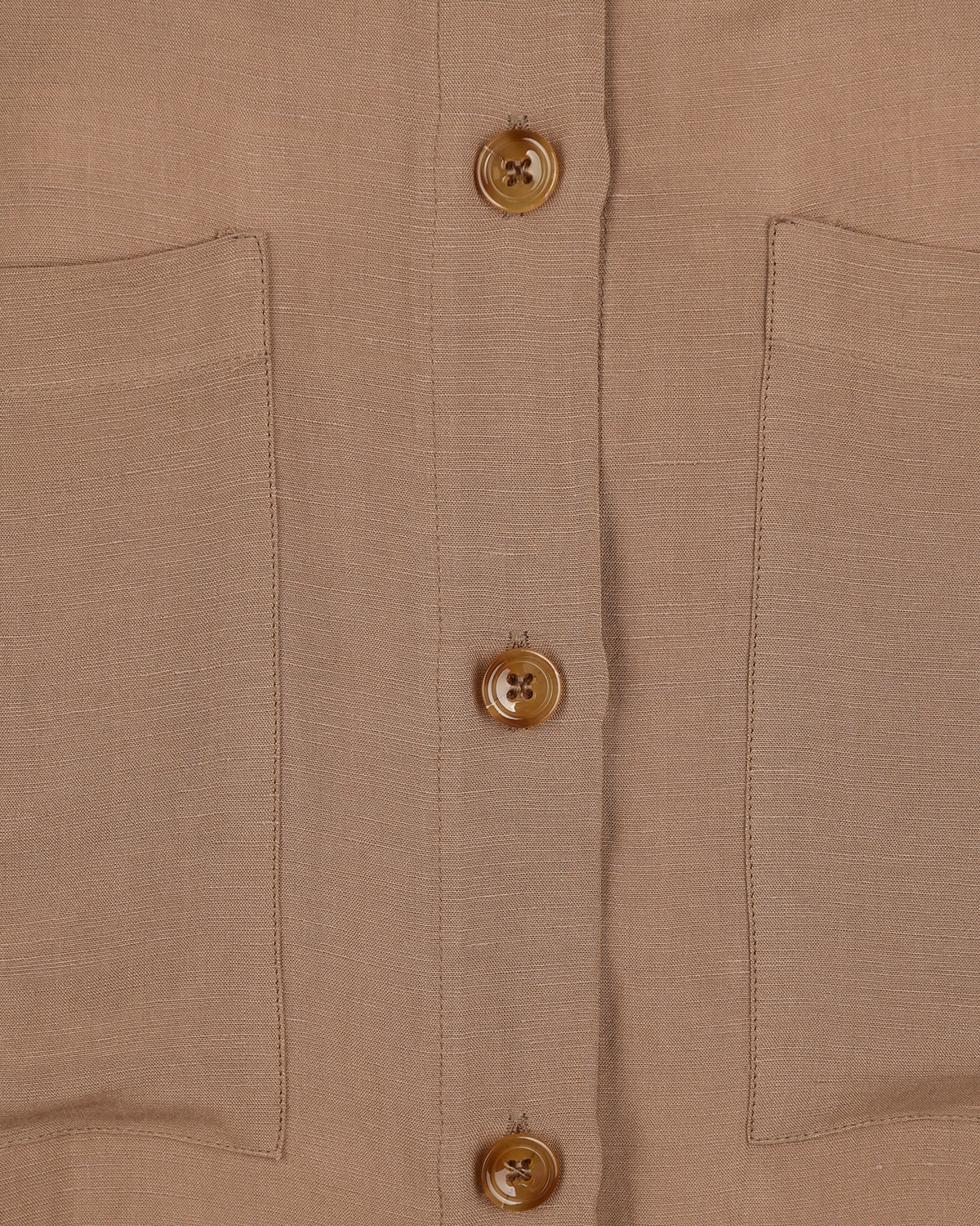 Бежевая рубашка с асимметричным подолом Pietro Brunelli, размер 40, цвет бежевый - фото 5