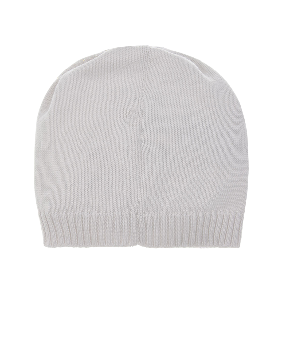 Серая шапка с россыпью перламутровых страз Regina детская, размер 51, цвет серый - фото 2