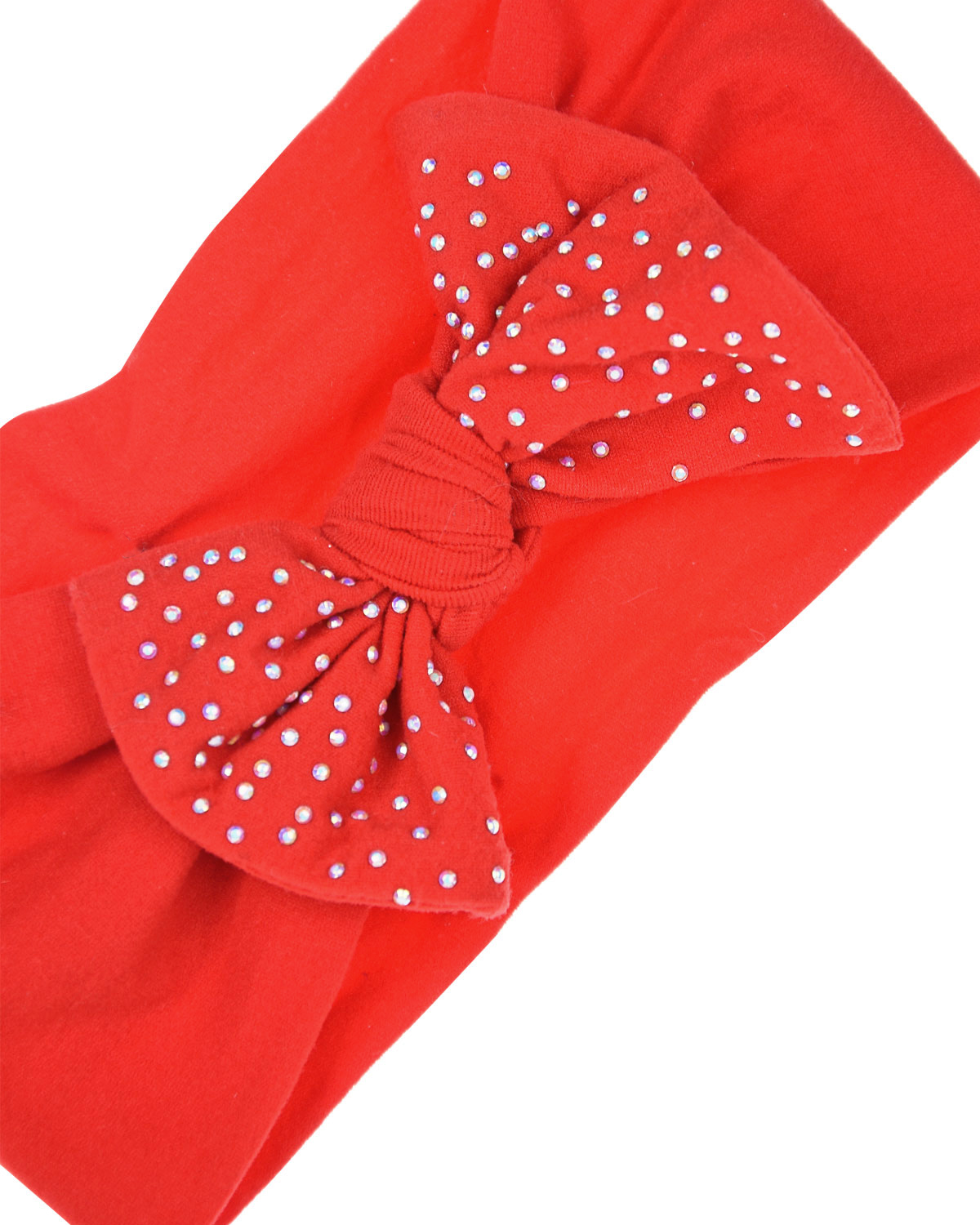 Красная повязка с бантом Regina детская, размер 52, цвет красный - фото 3