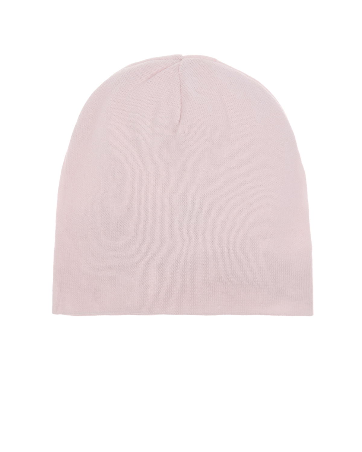 Розовая шапка с цветочной аппликацией и стразами Regina детская, размер 57 - фото 2